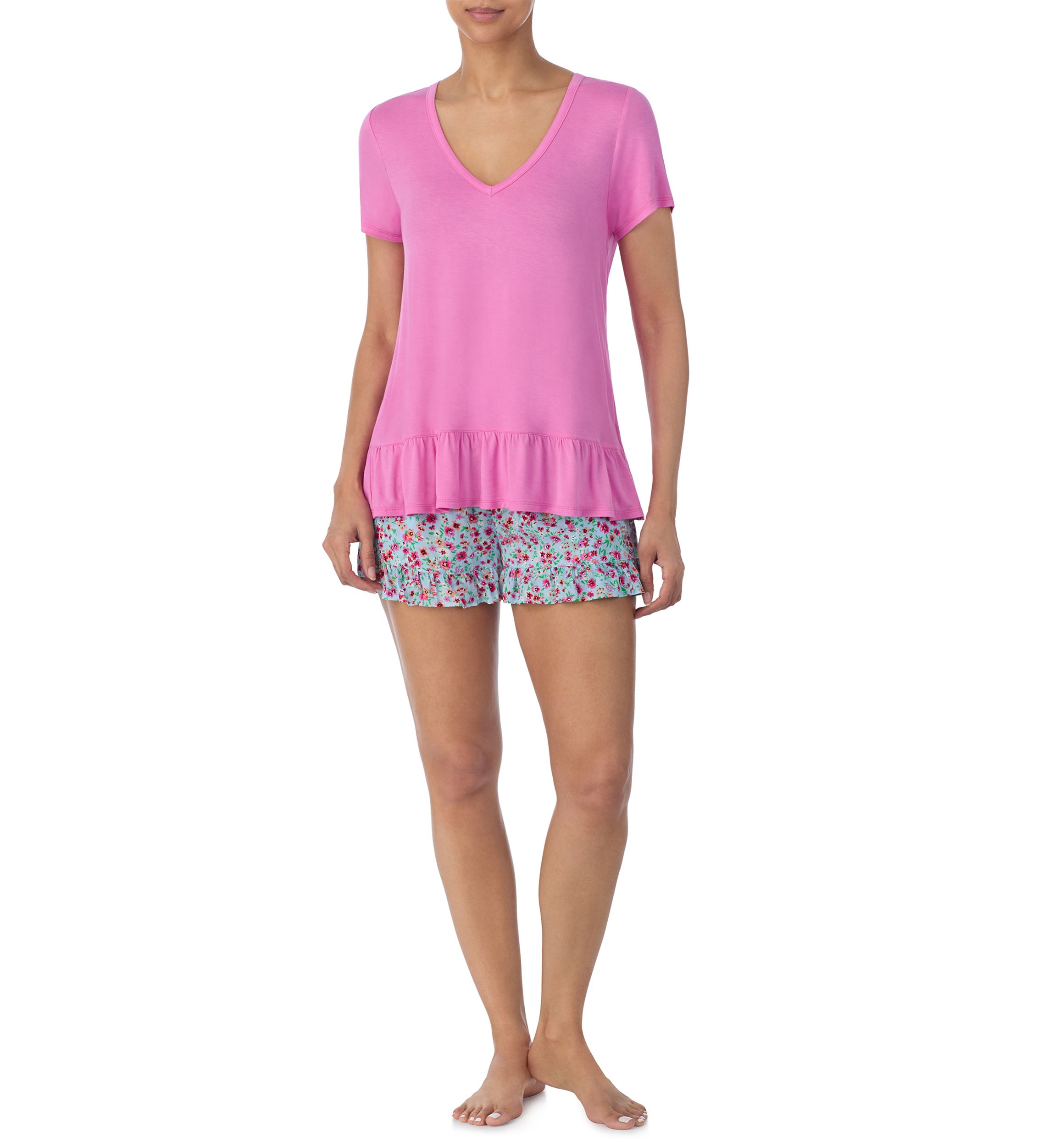 Womens Peplum Sleep T-Shirt