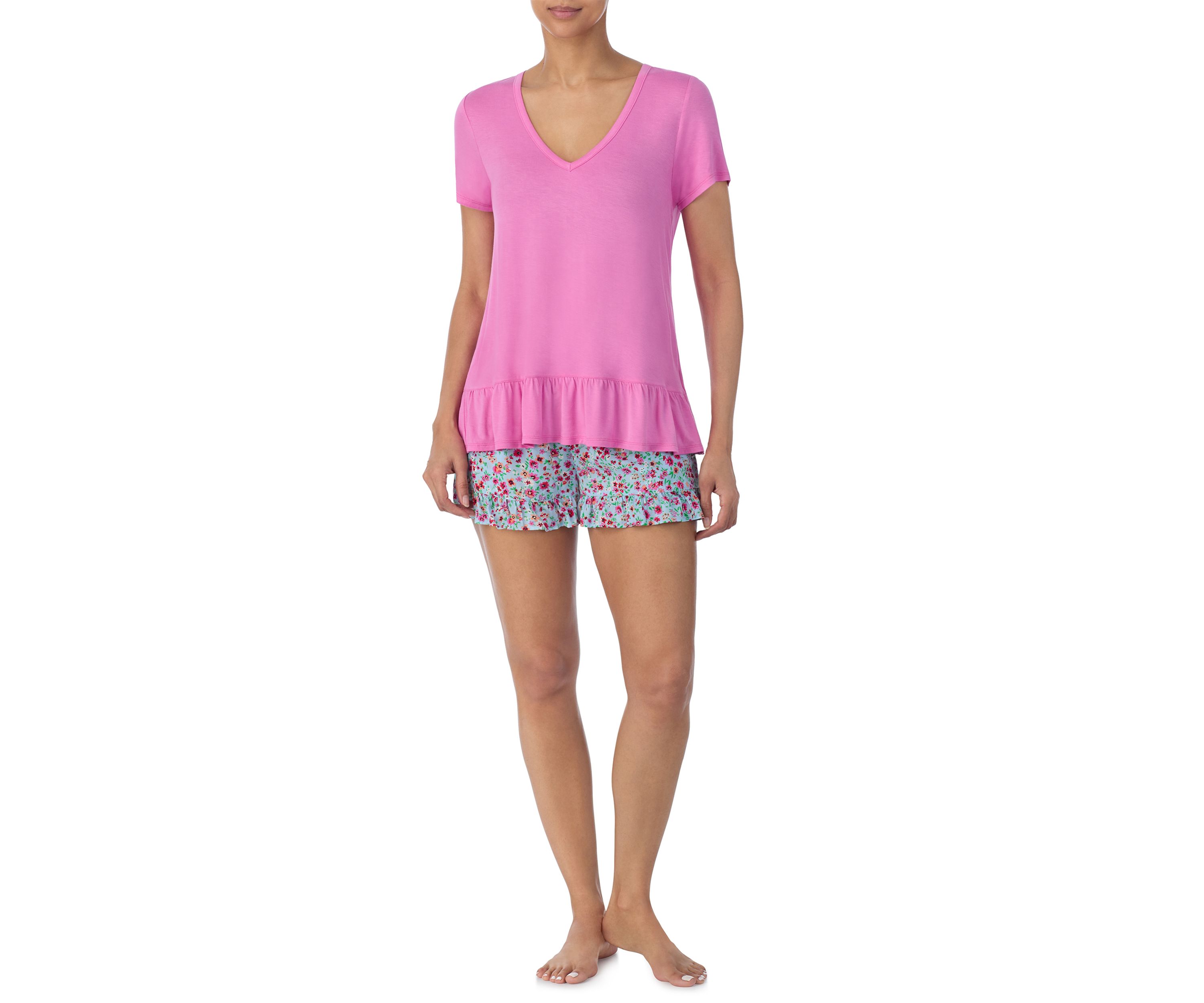 Womens Peplum Sleep T-Shirt