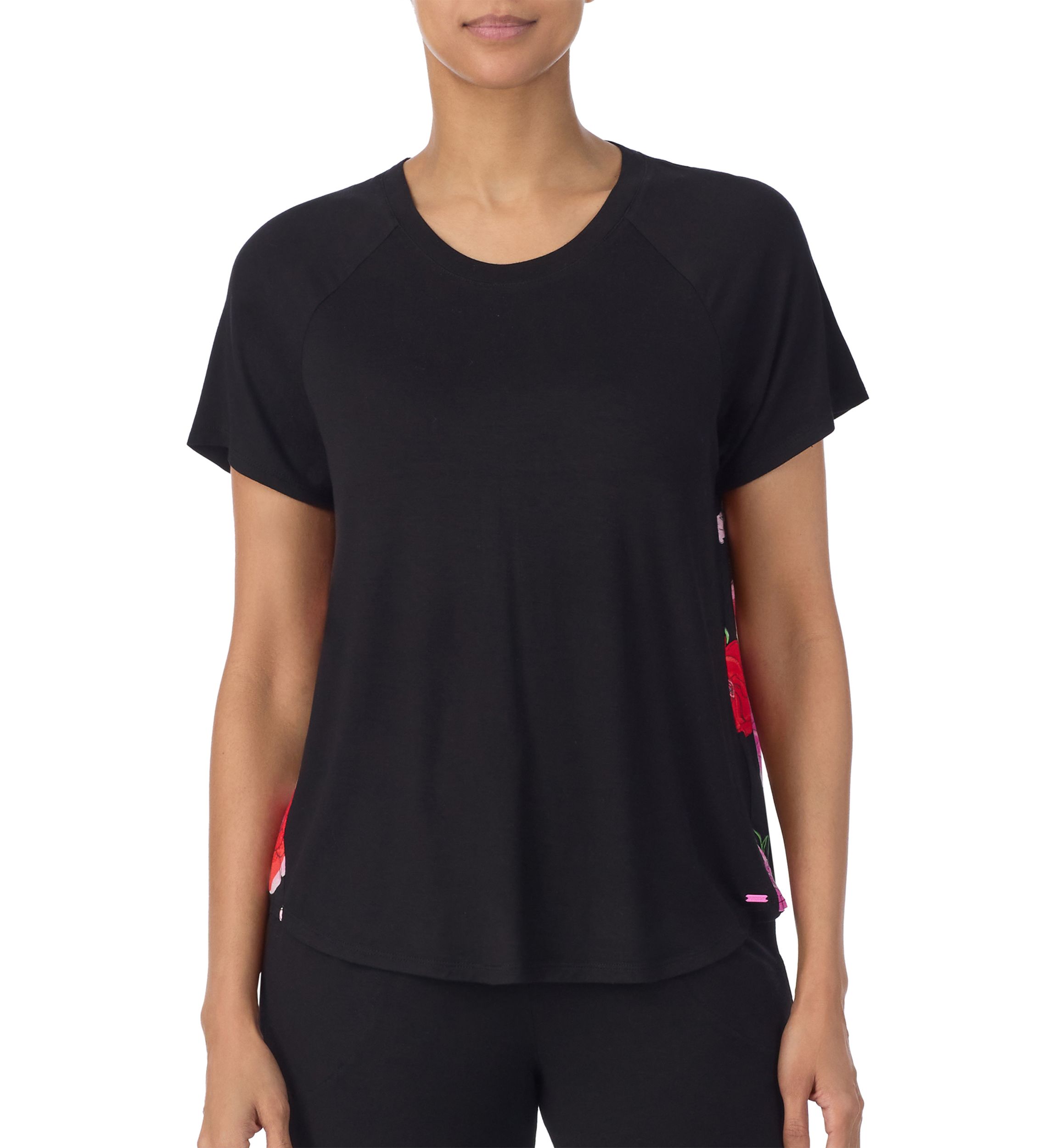 Short Sleeve Printed Back Sleep T-Shirt