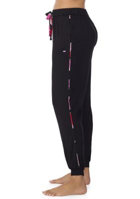 Side Printed Sleep Jogger Pants