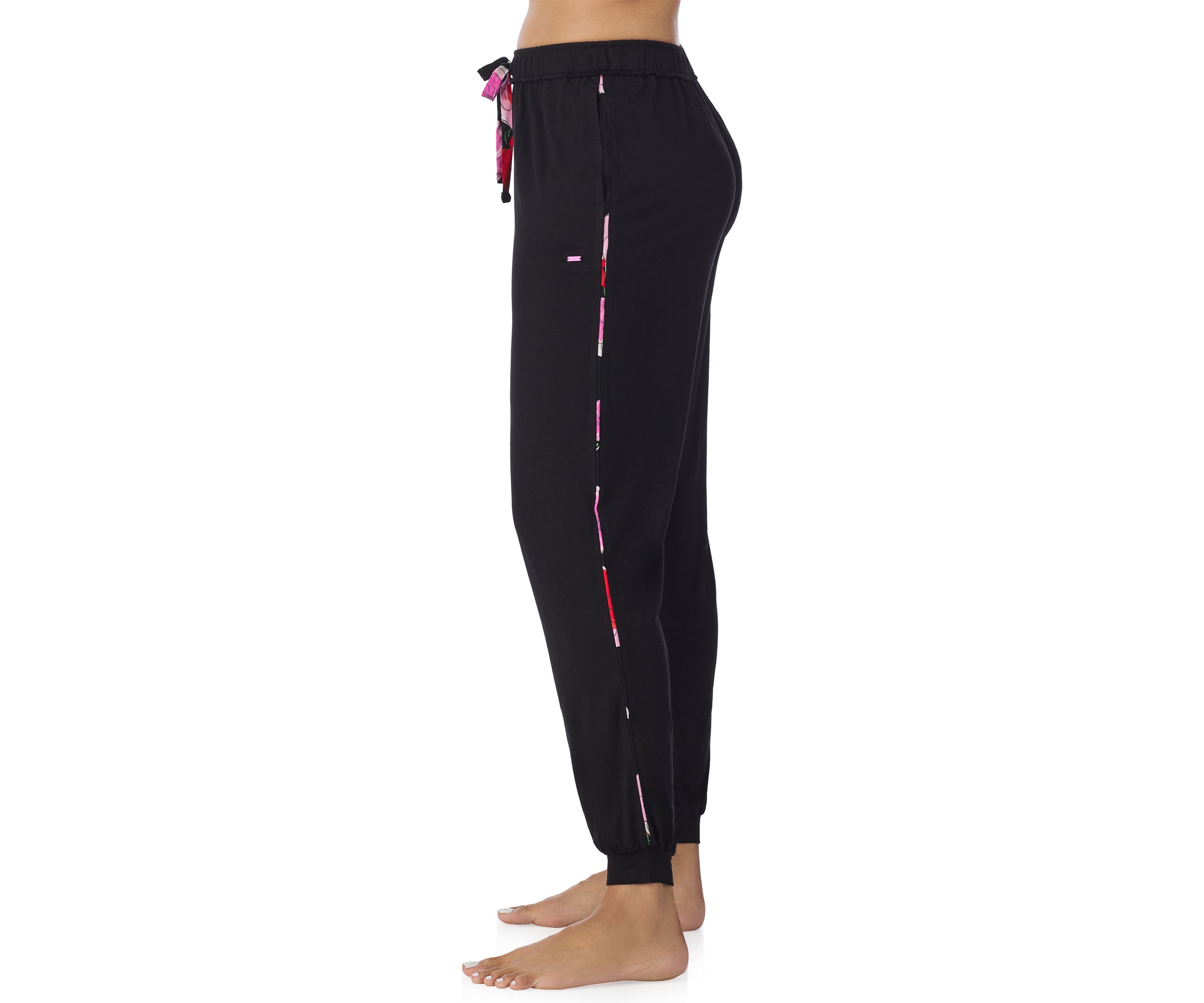 Side Printed Sleep Jogger Pants