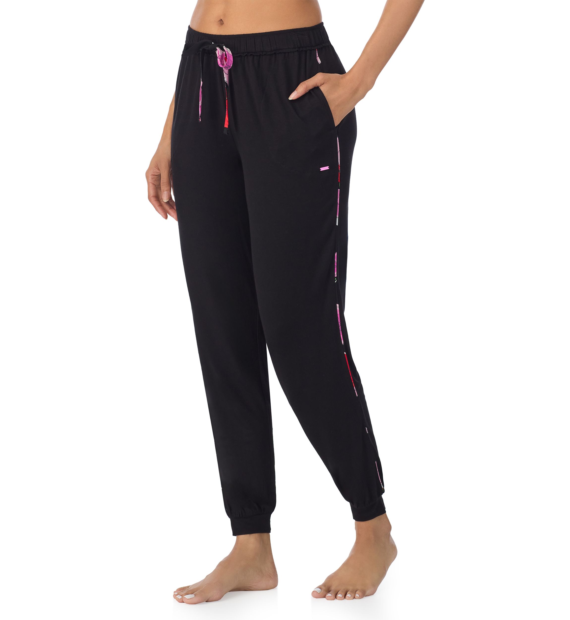 Side Printed Sleep Jogger Pants
