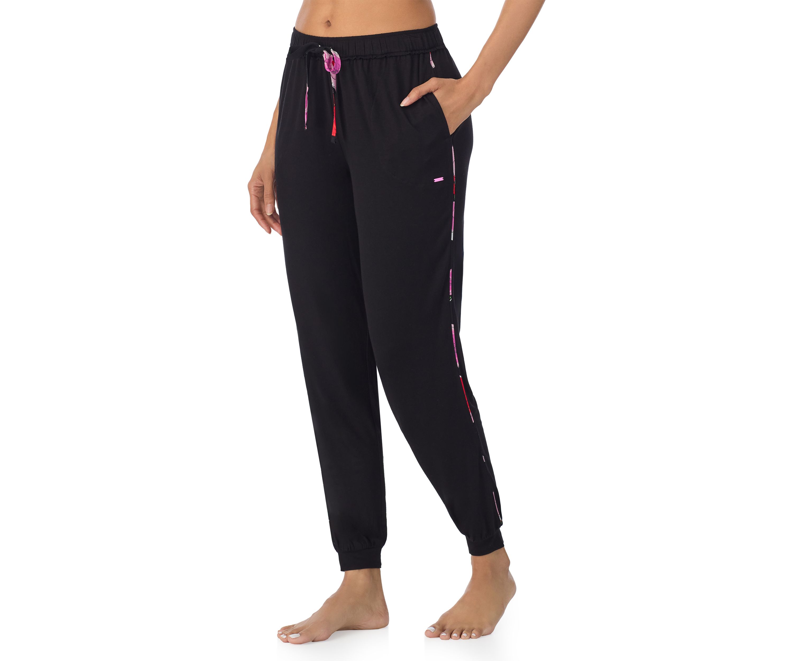 Side Printed Sleep Jogger Pants
