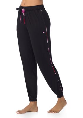 Side Printed Sleep Jogger Pants