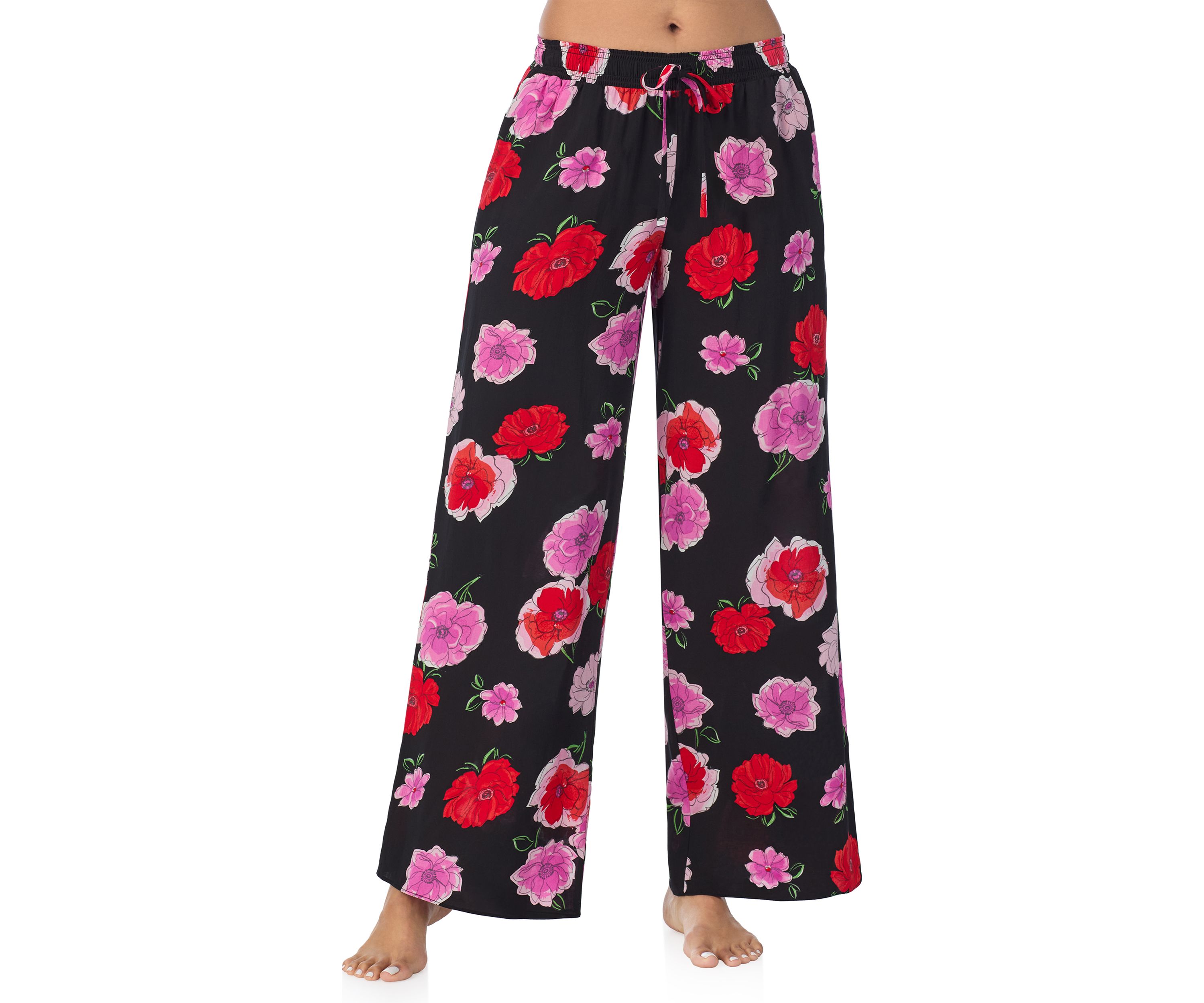 Smock Waist Long Sleep Pants