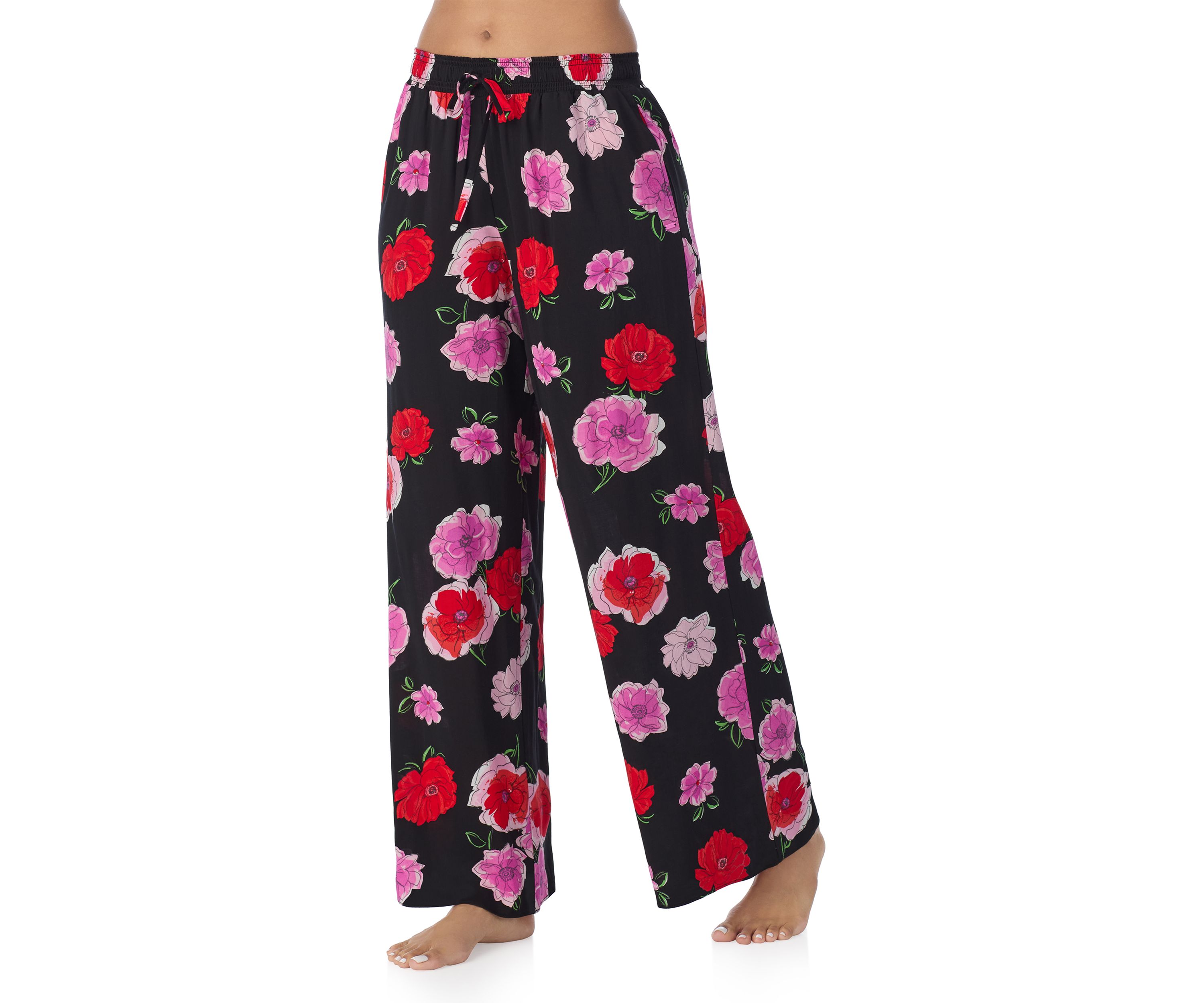 Smock Waist Long Sleep Pants