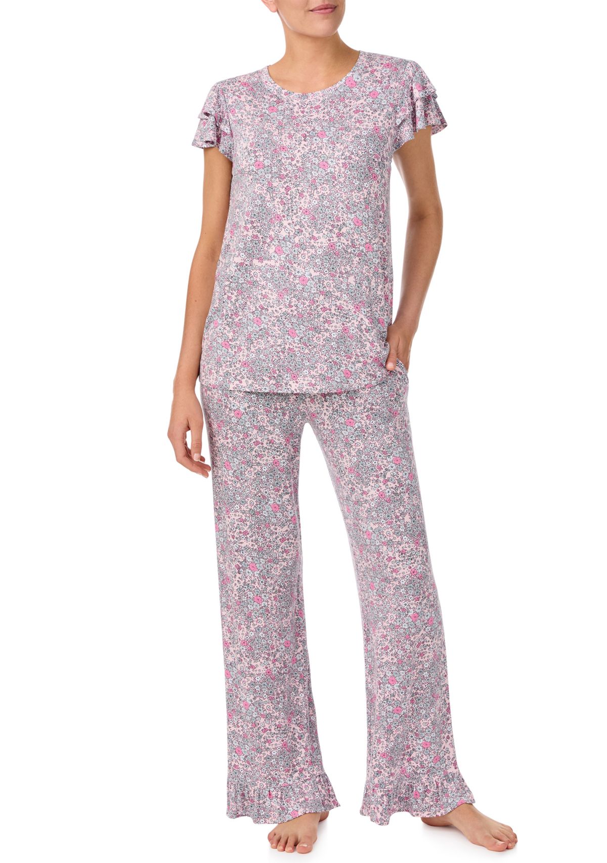 T-Shirt and Pants Pajama Set