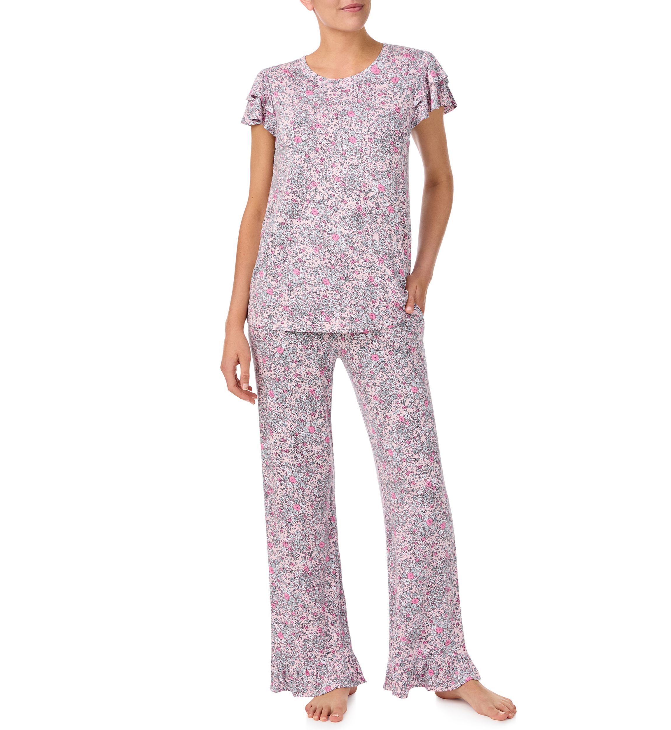 T-Shirt and Pants Pajama Set