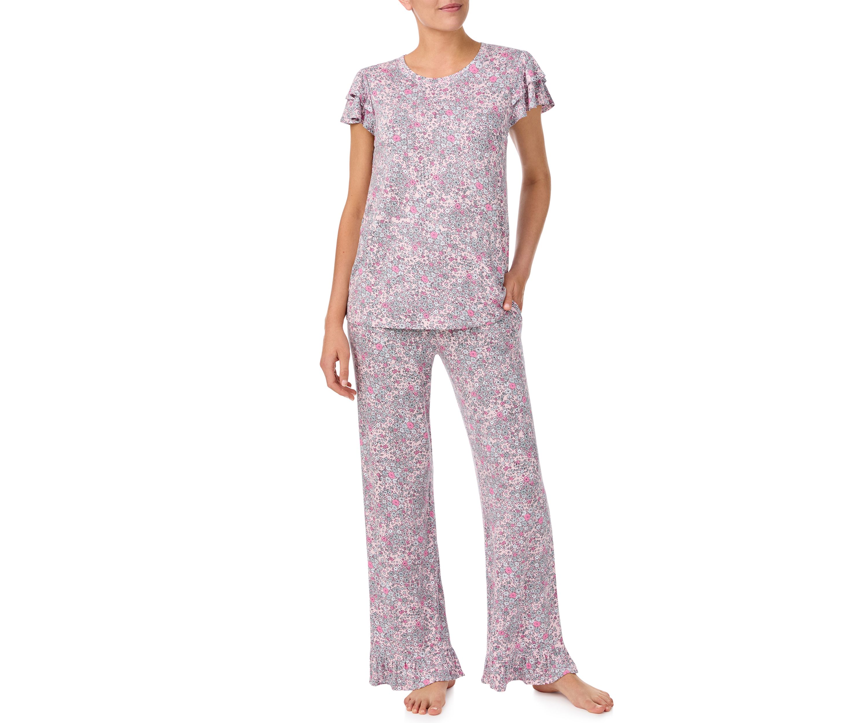T-Shirt and Pants Pajama Set
