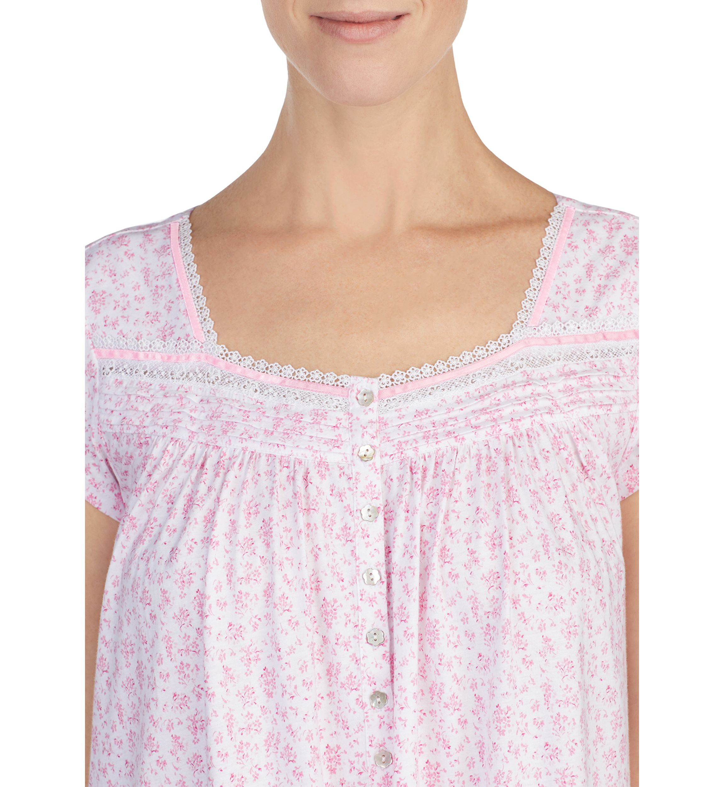 Short Sleeve Ballet Jersey Gown