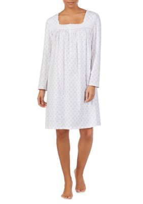 short sleeve long night gown