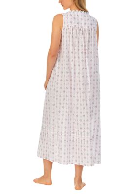 Eileen West Women's Fleece Waltz Long-Sleeve Nightgown - Macy's in
