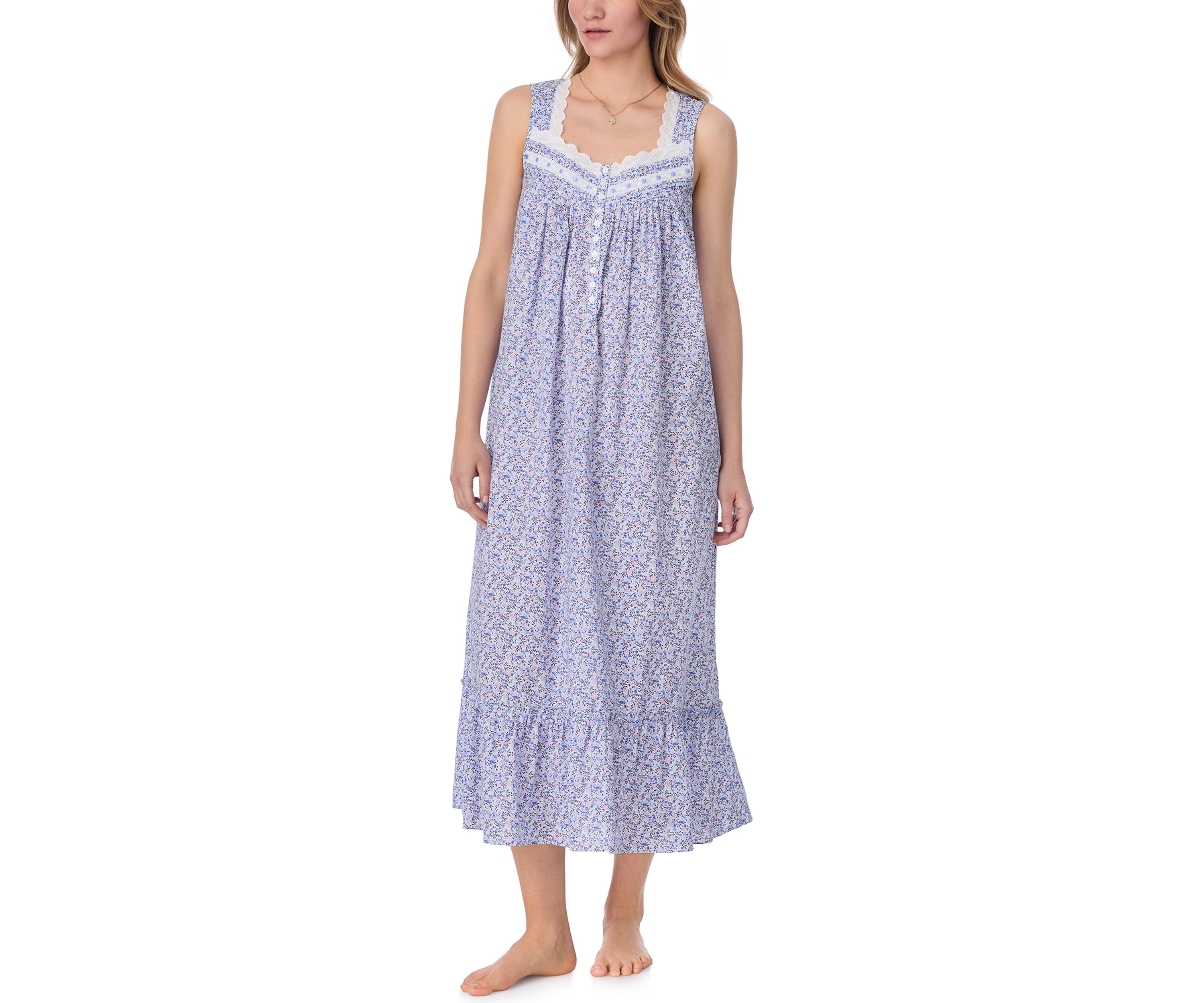 Long Cotton Ballet Nightgown 