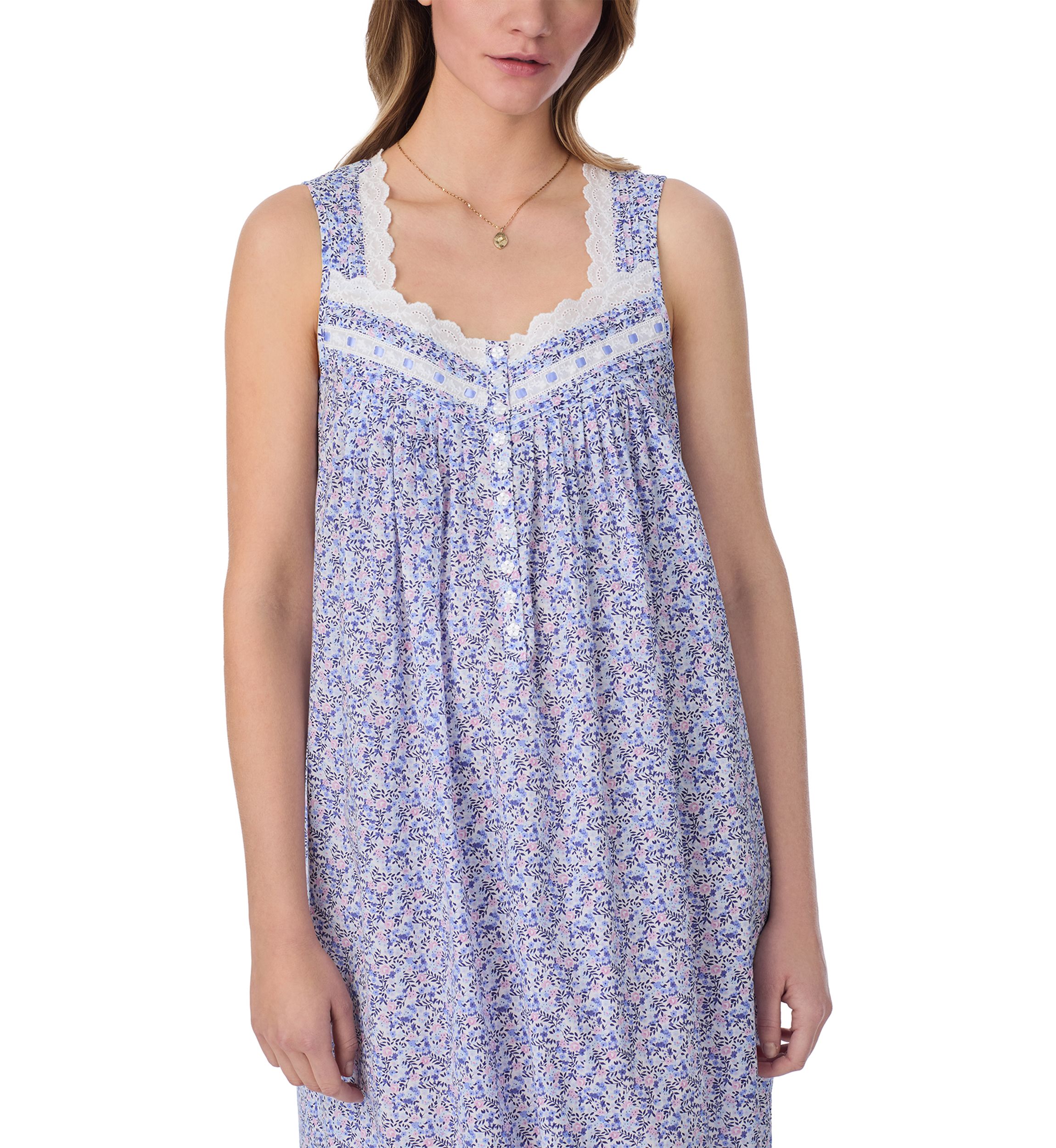 Long Cotton Ballet Nightgown 