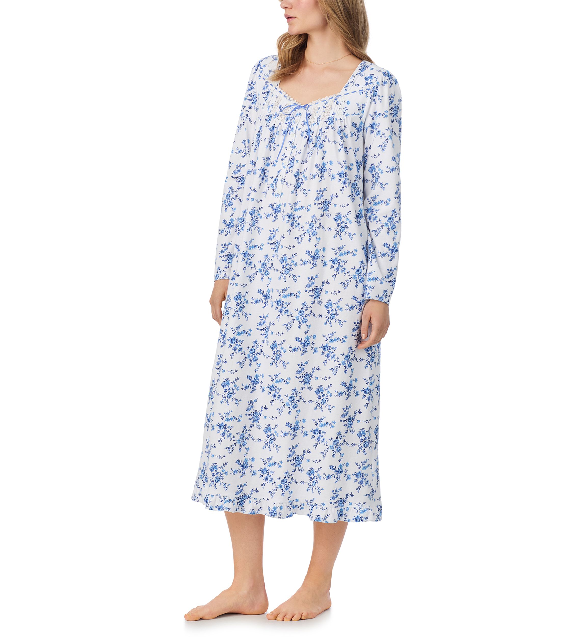 Long Sleeve Long Nightgown