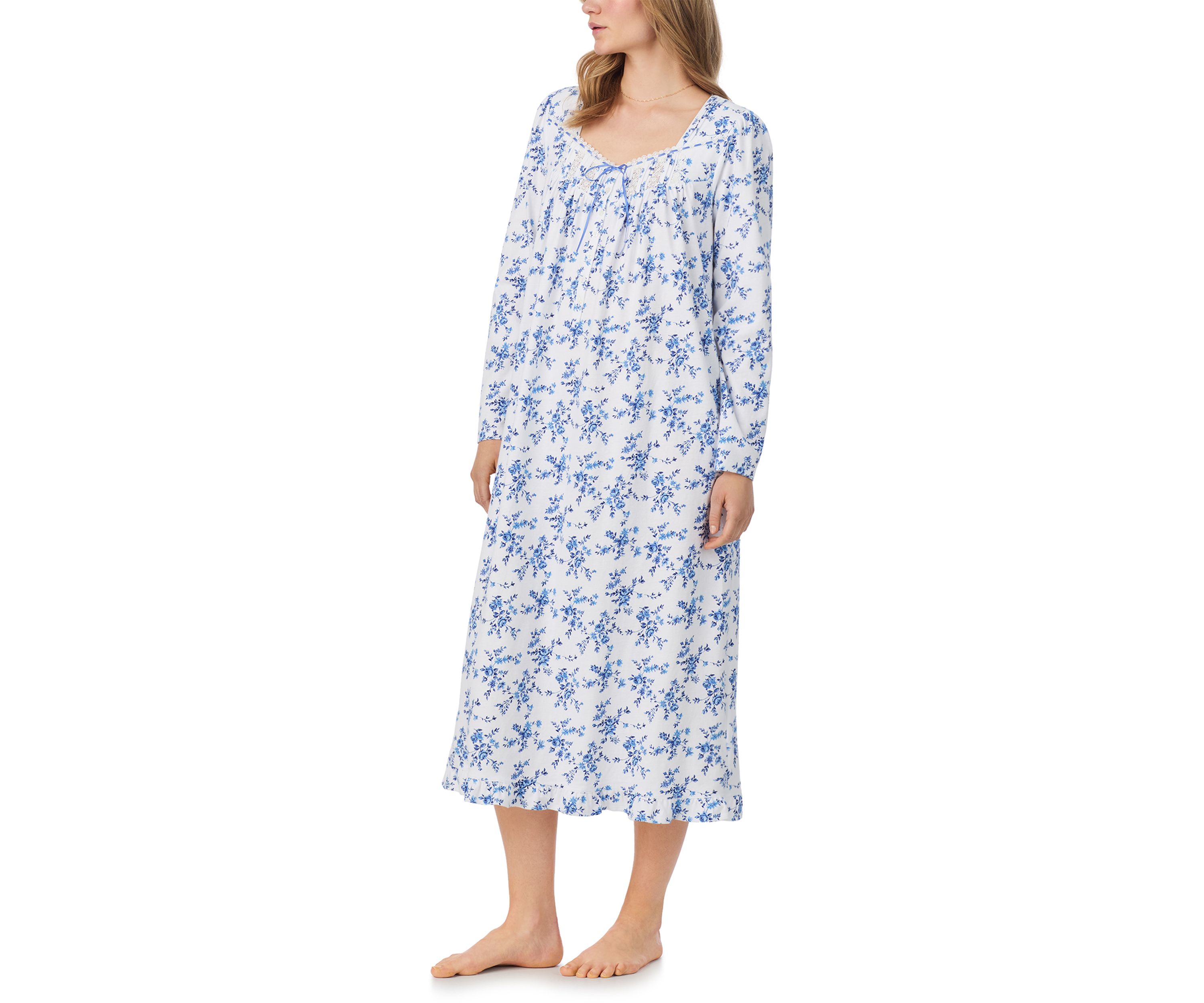 Long Sleeve Long Nightgown
