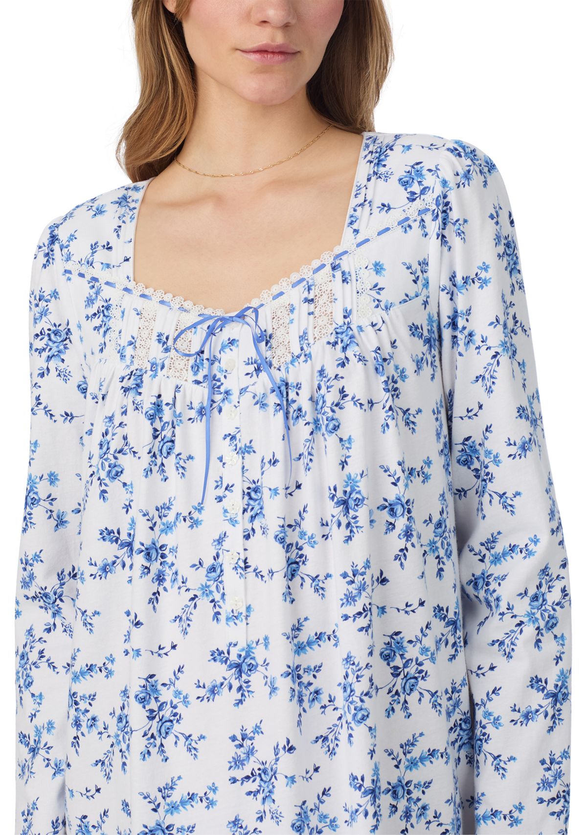 Long Sleeve Long Nightgown