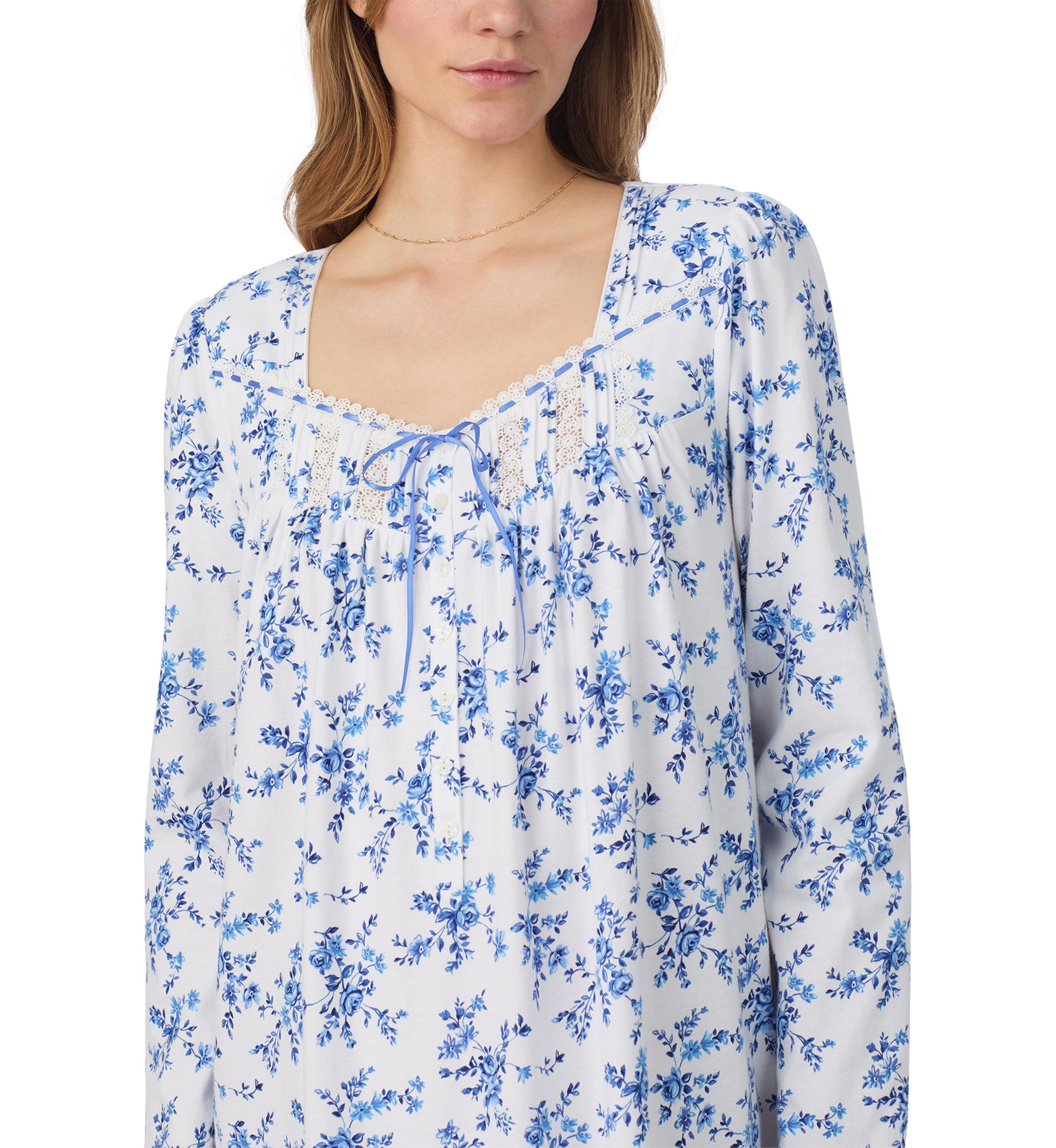 Long Sleeve Long Nightgown