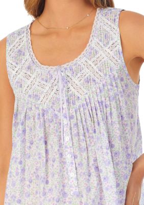 Woven Cotton Sleeveless Chemise