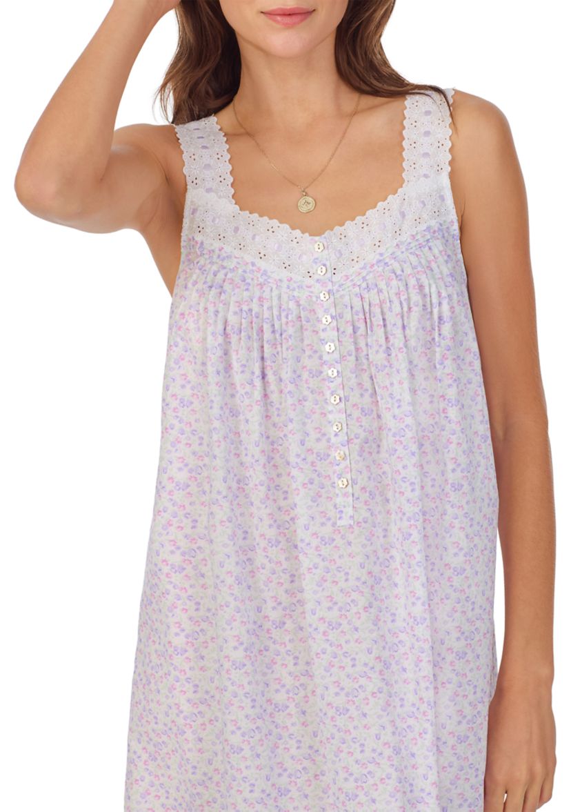 Womens Sleeveless Woven Chemise