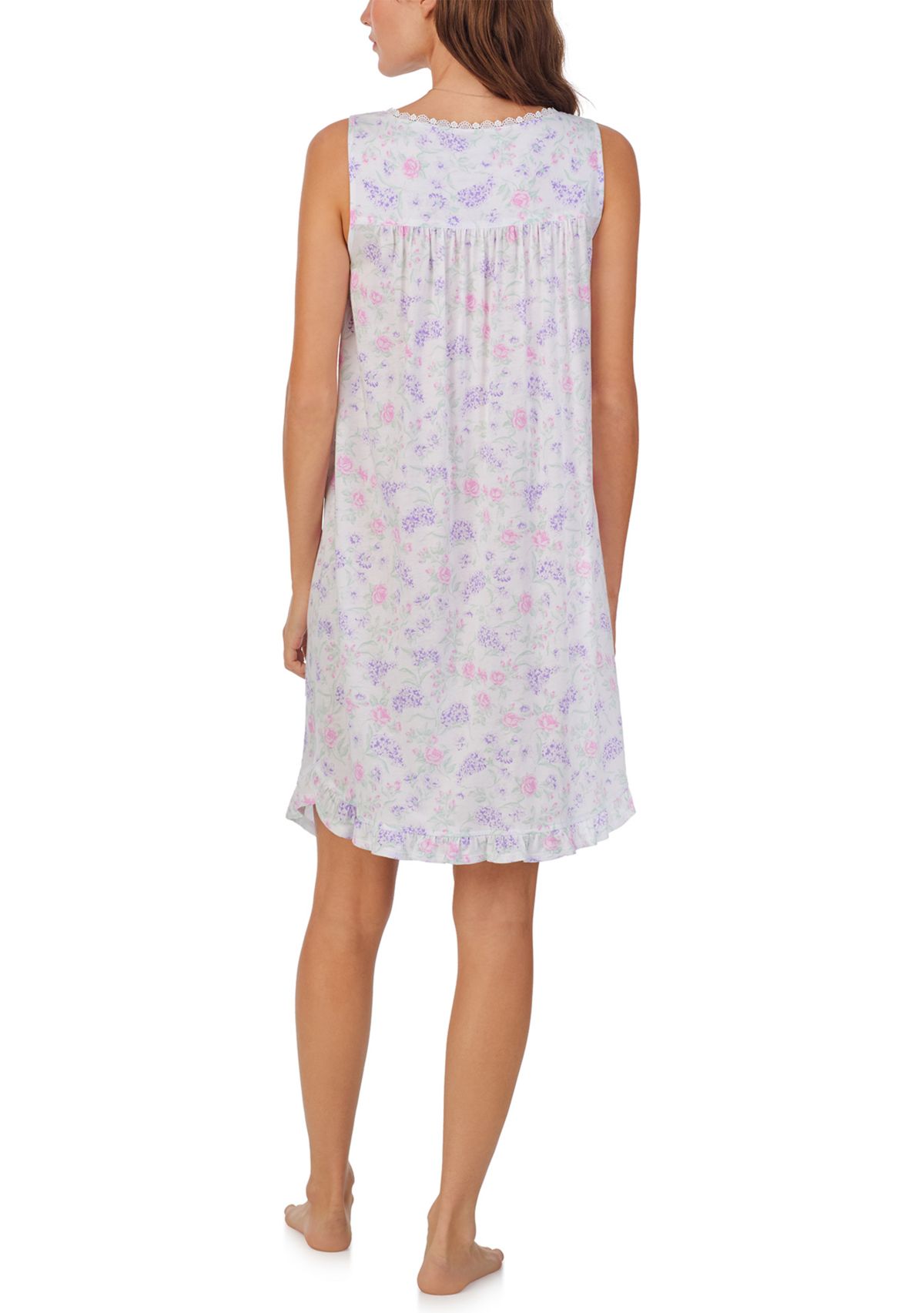 Womens Sleeveless Short Chemise