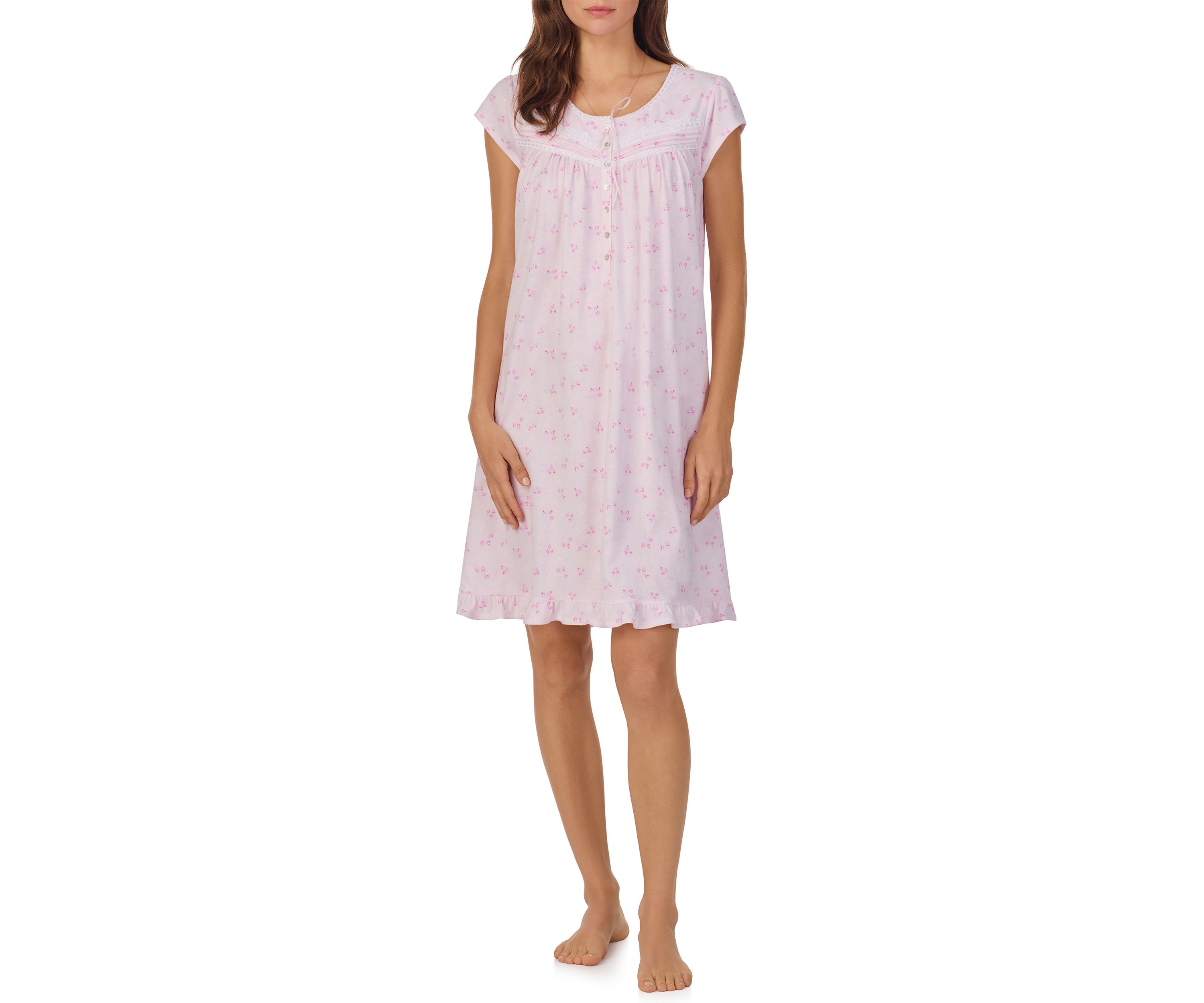 Cotton Jersey Short Gown 