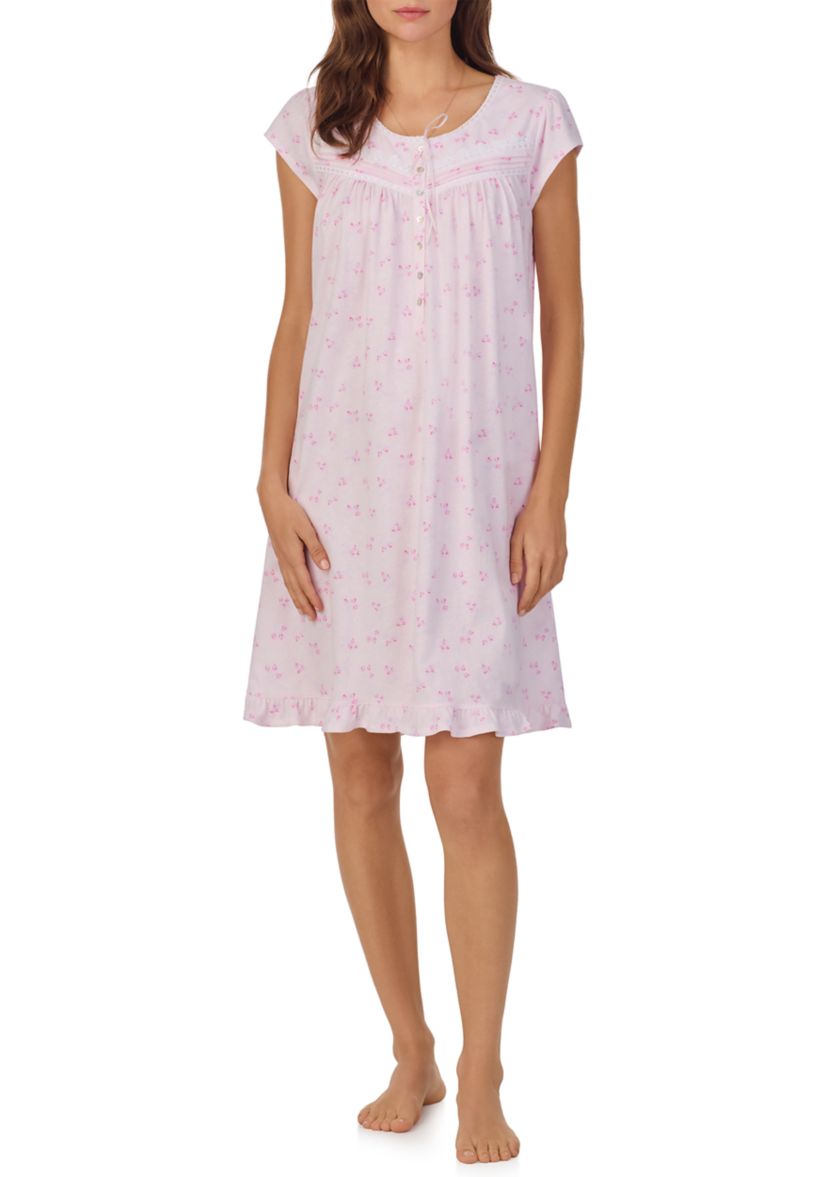 Cotton Jersey Short Gown 