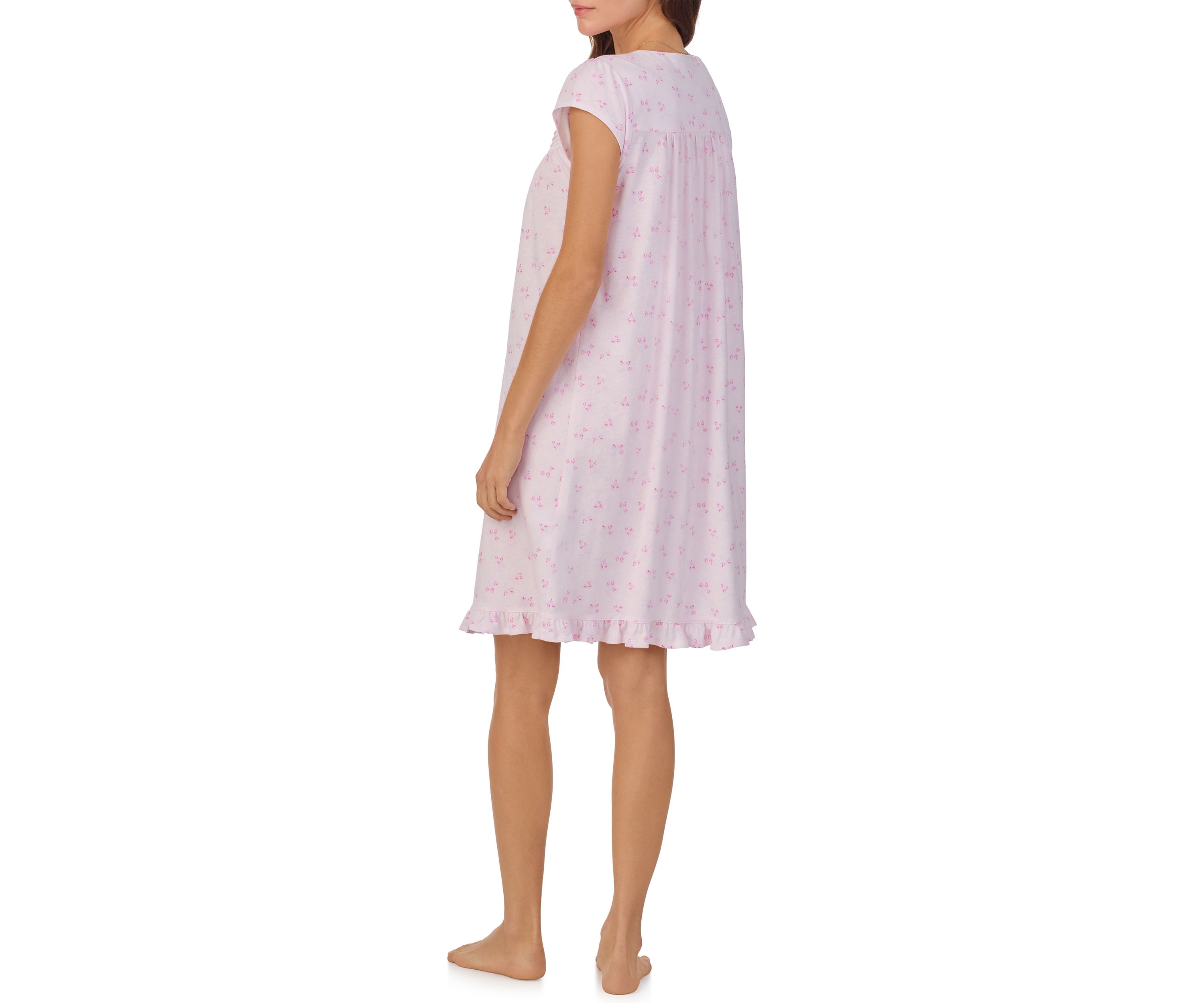 Cotton Jersey Short Gown 