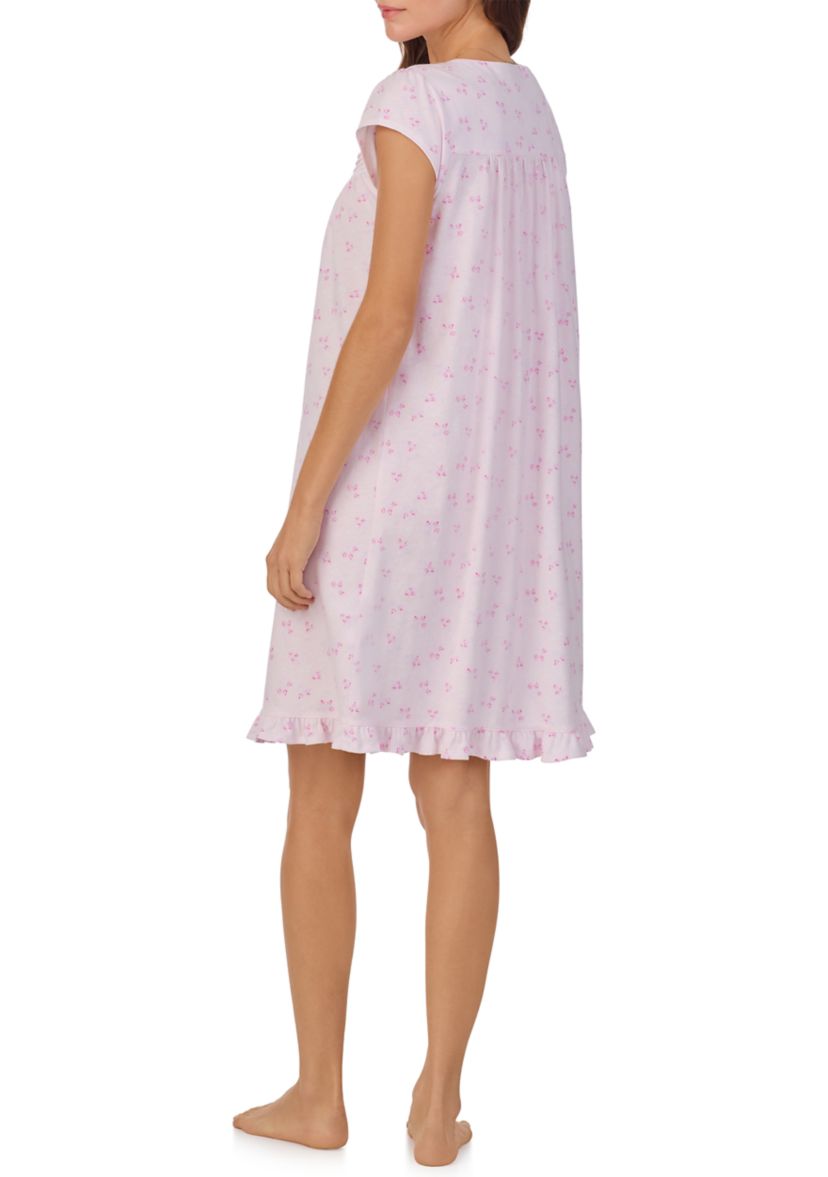 Cotton Jersey Short Gown 