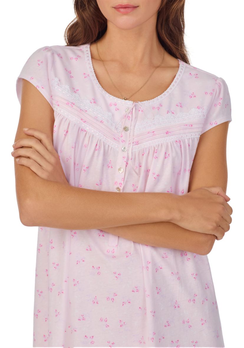 Cotton Jersey Short Gown 