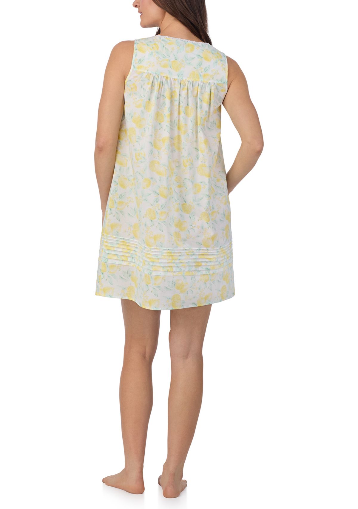 Womens Sleeveless Cotton Lawn Chemise