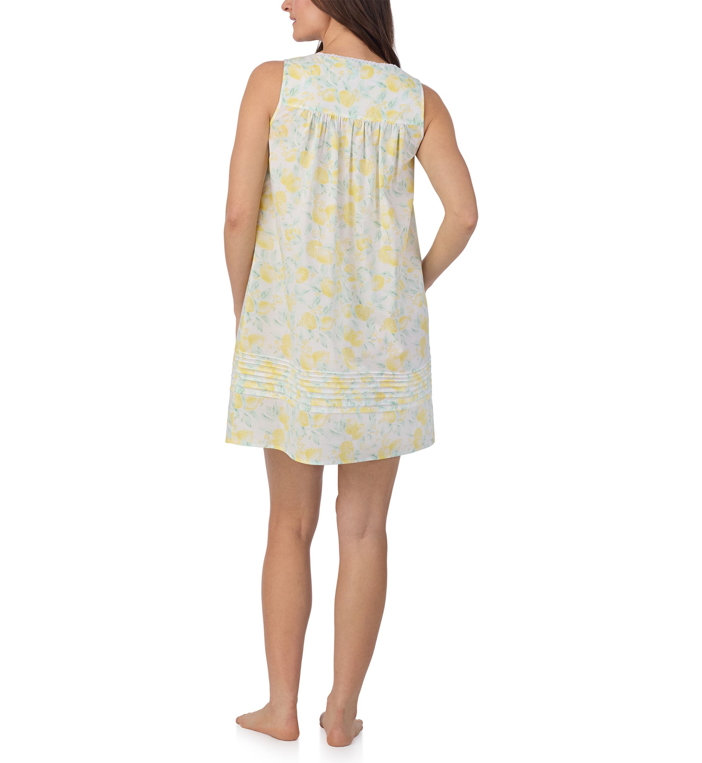 Womens Sleeveless Cotton Lawn Chemise