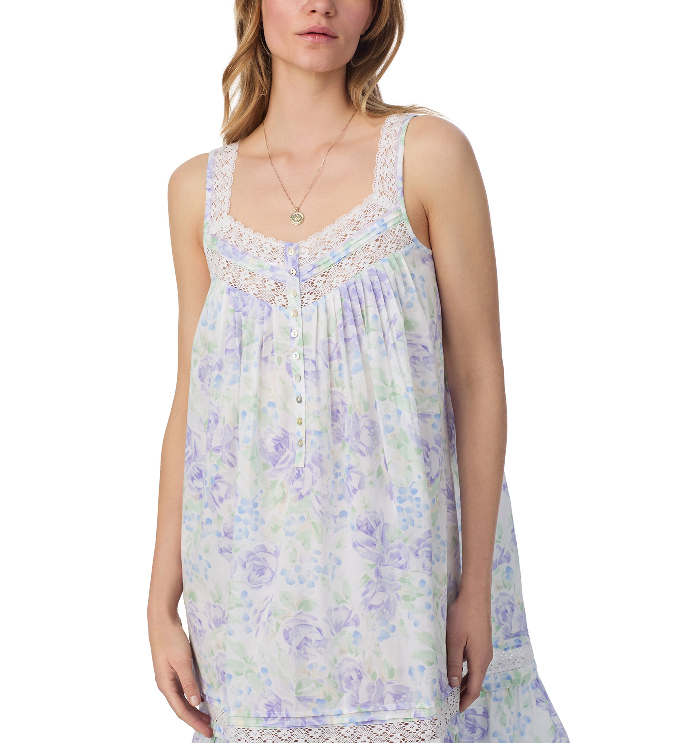 Sleeveless Short Chemise