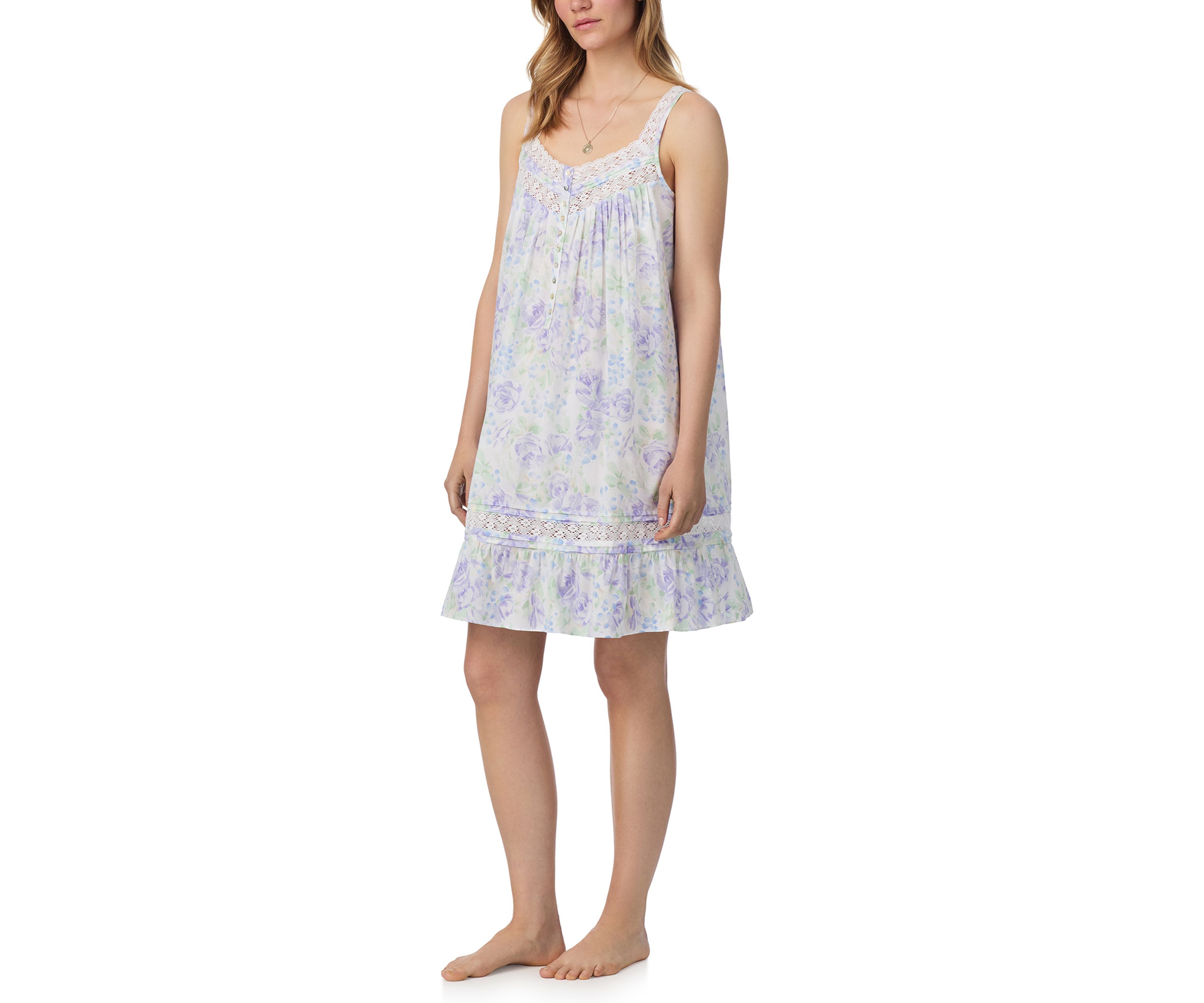 Sleeveless Short Chemise