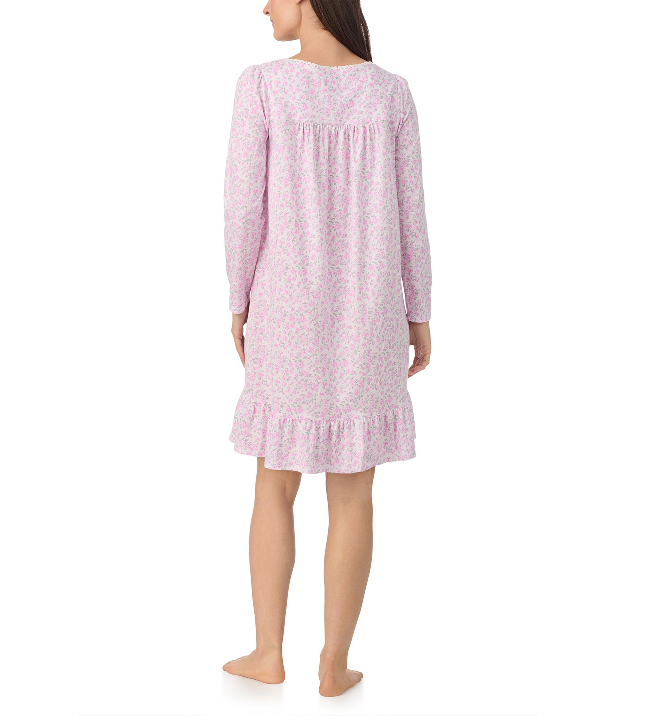 Long Sleeve Short Nightgown