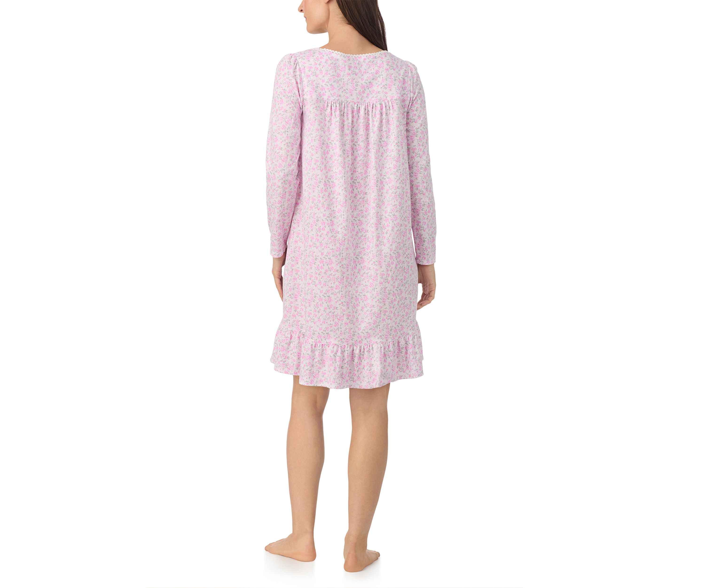 Long Sleeve Short Nightgown
