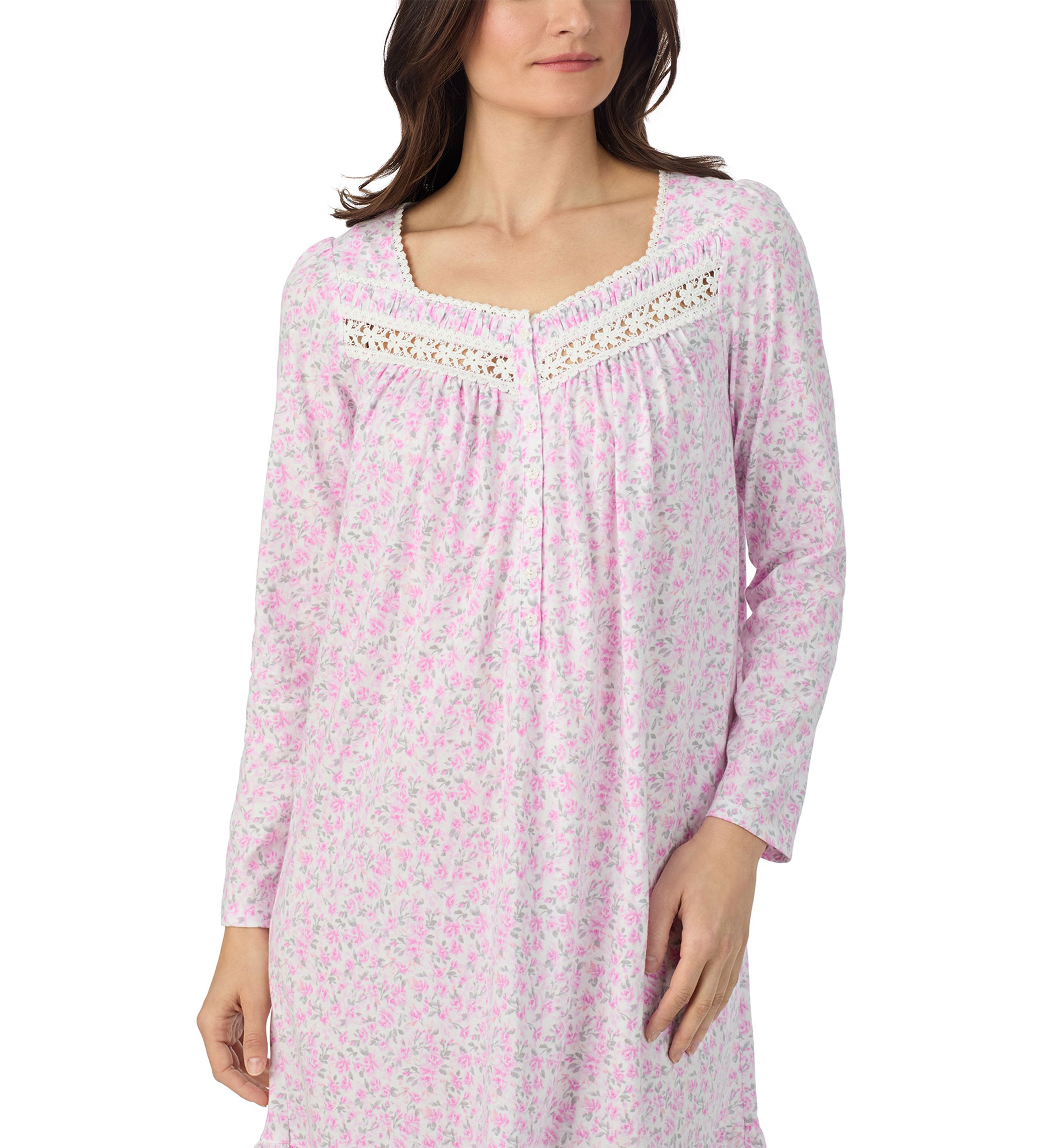 Long Sleeve Short Nightgown