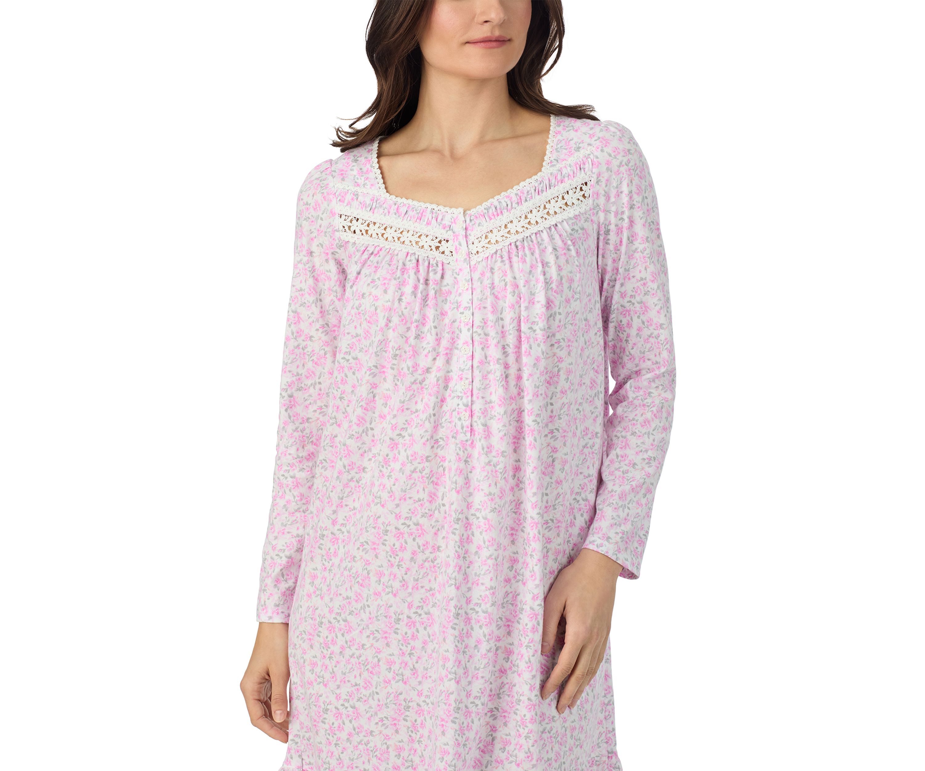 Long Sleeve Short Nightgown