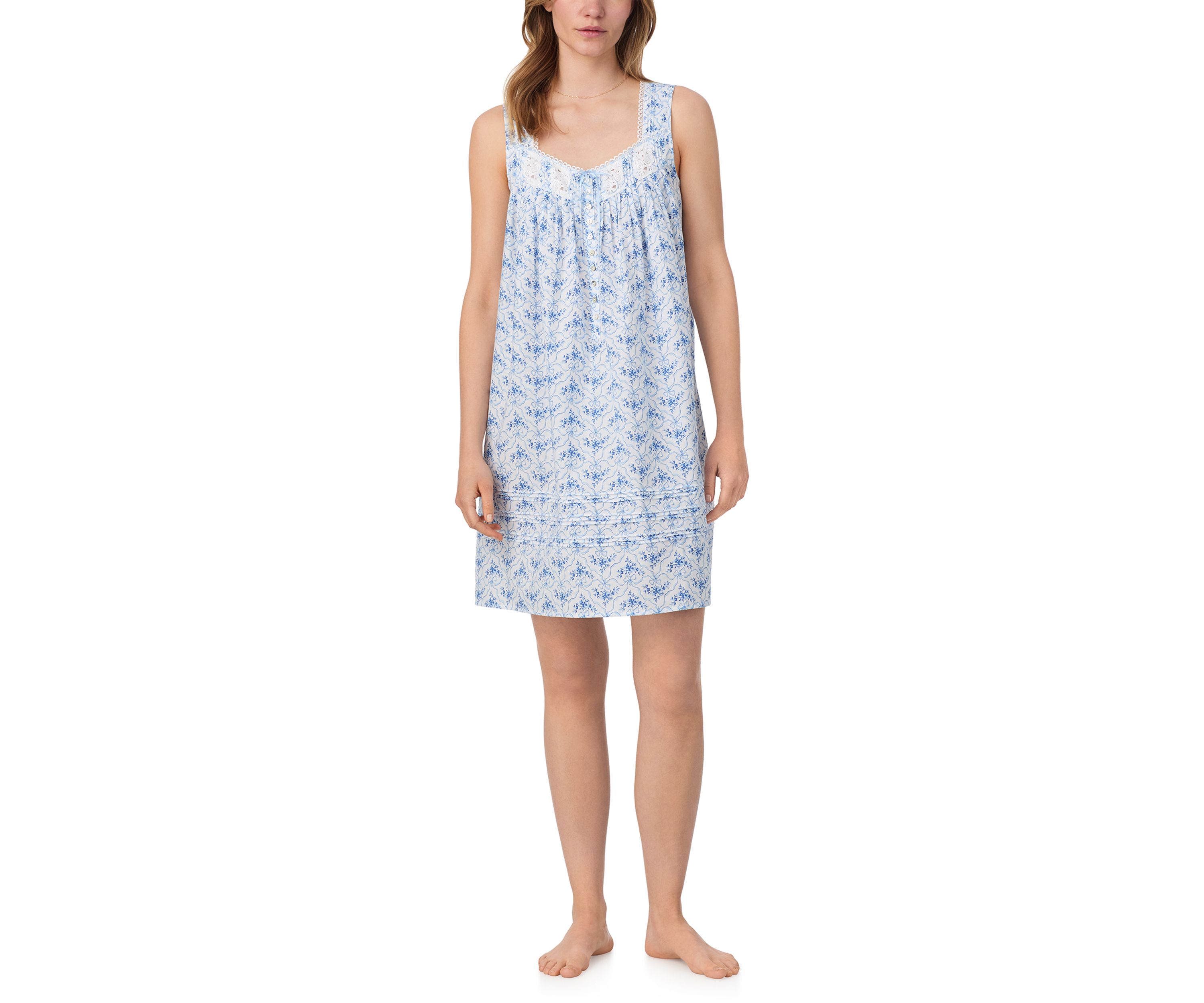 Sleeveless Short Chemise