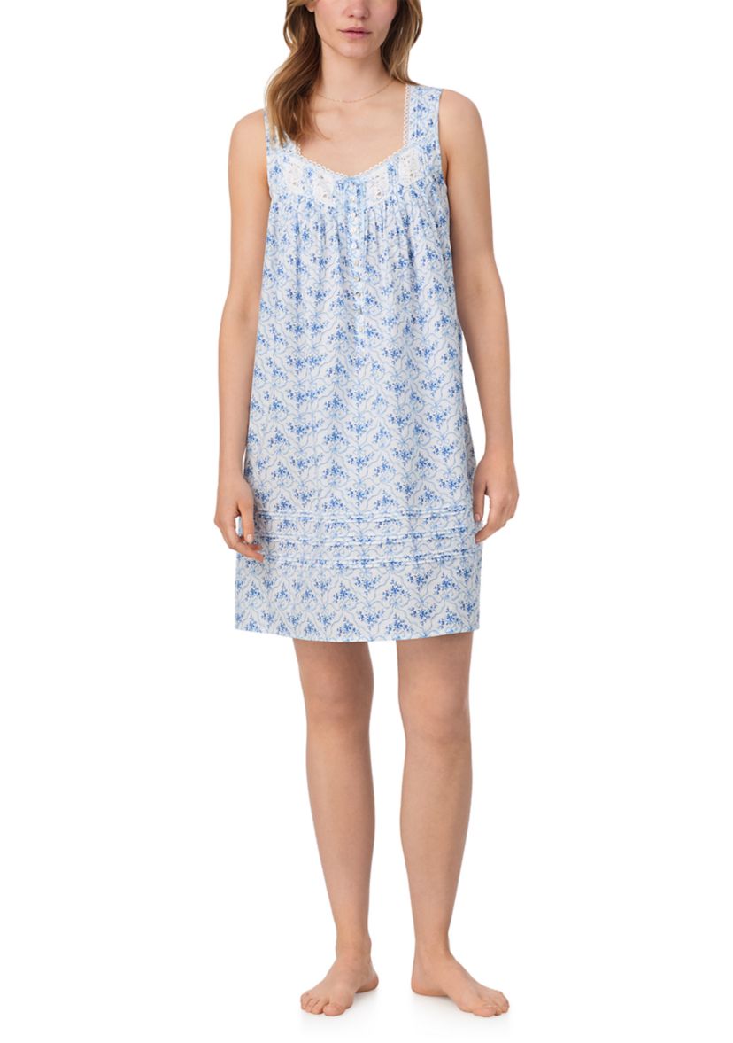 Sleeveless Short Chemise