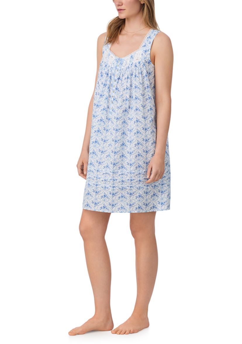 Sleeveless Short Chemise