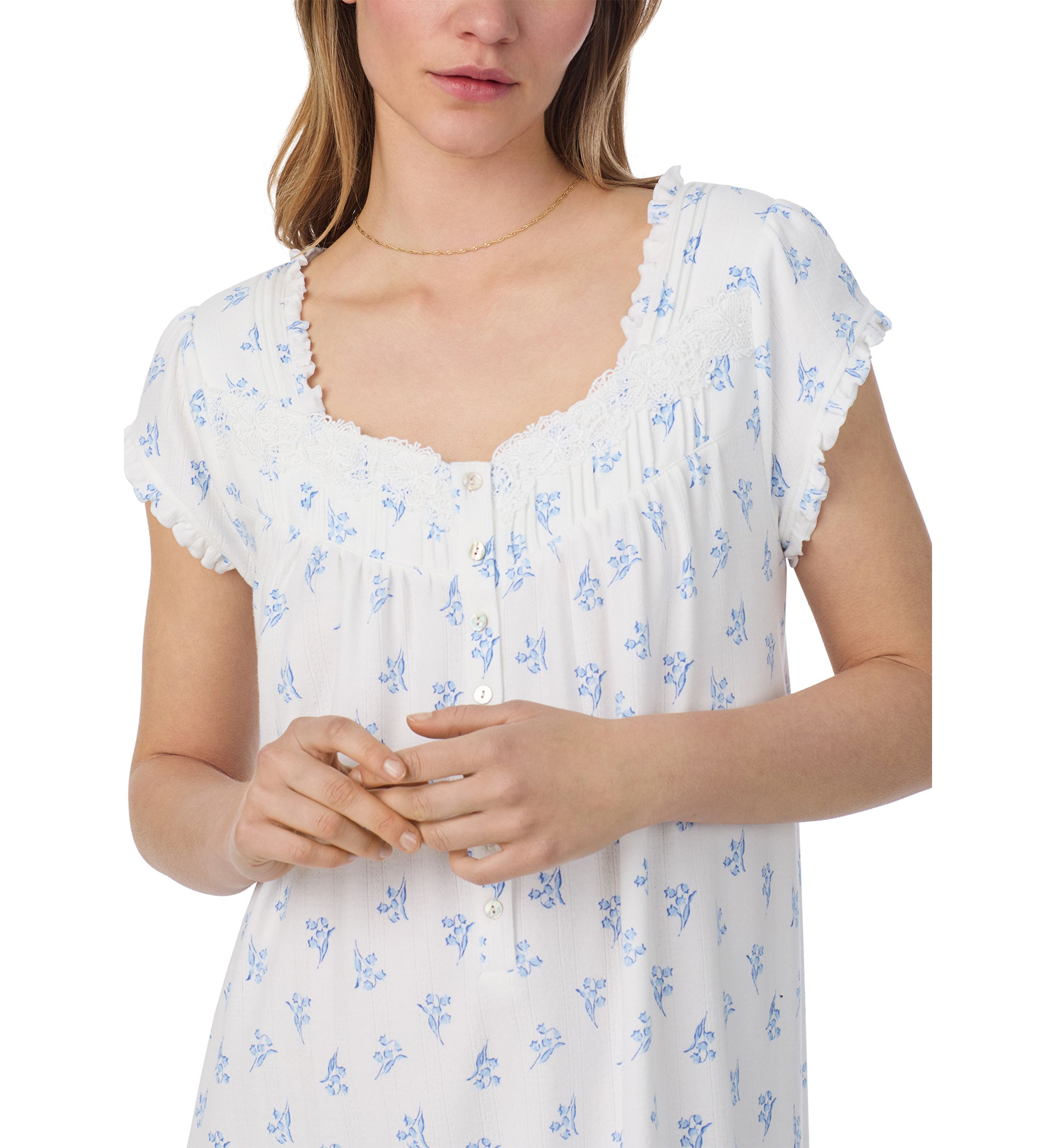 Cap Sleeve Waltz Nightgown