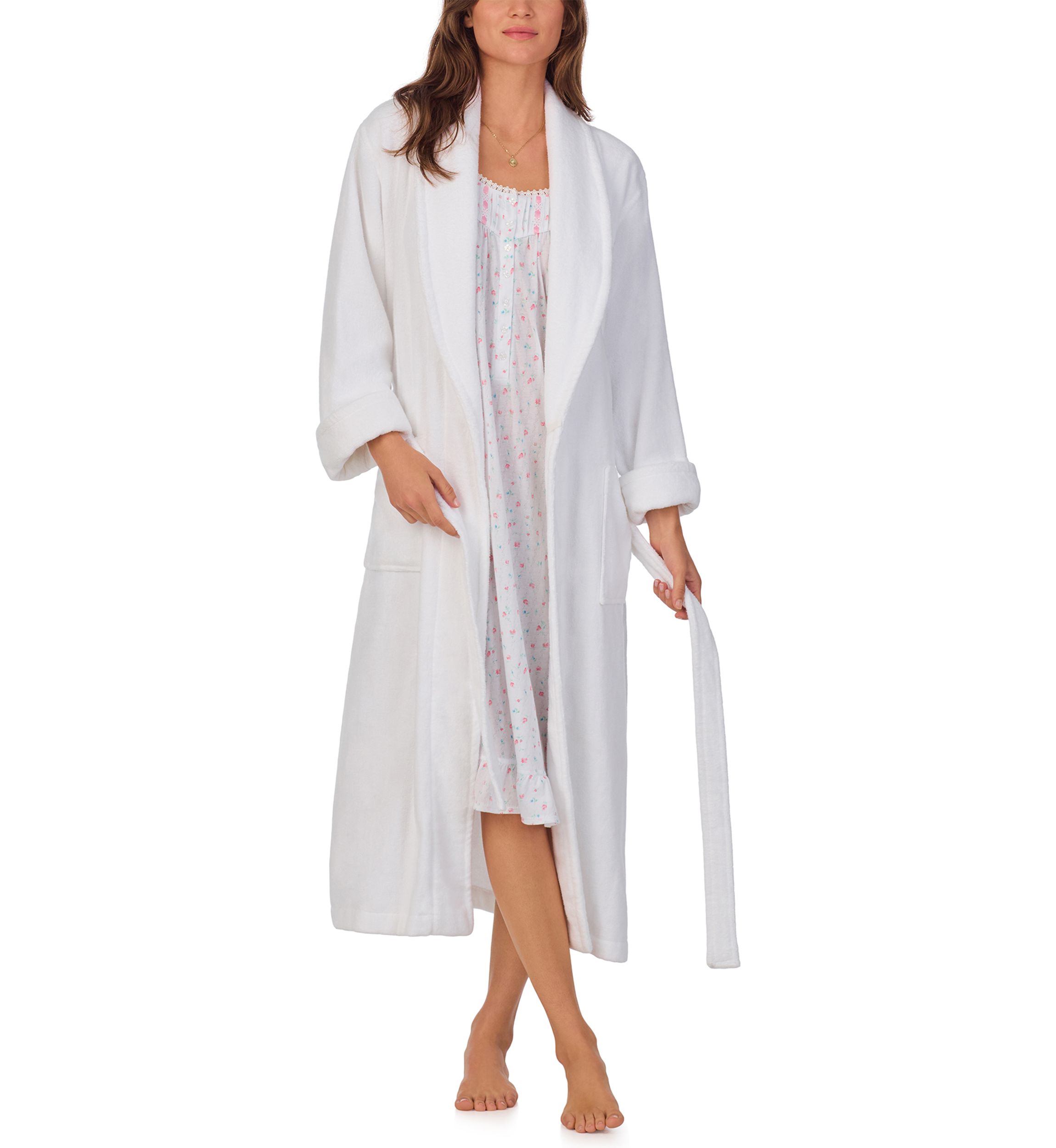 Cotton Terry Ballet Wrap Robe