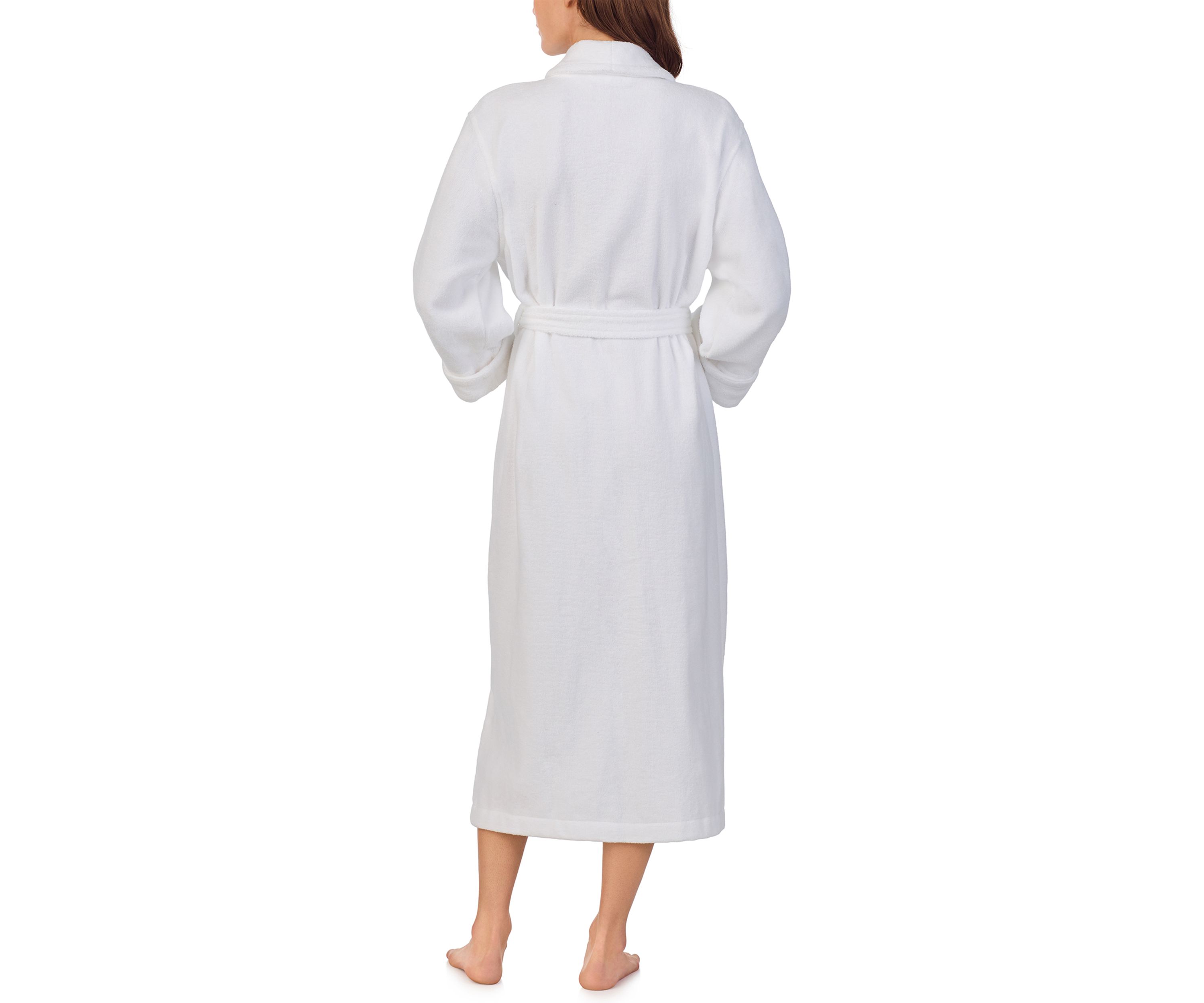 Cotton Terry Ballet Wrap Robe