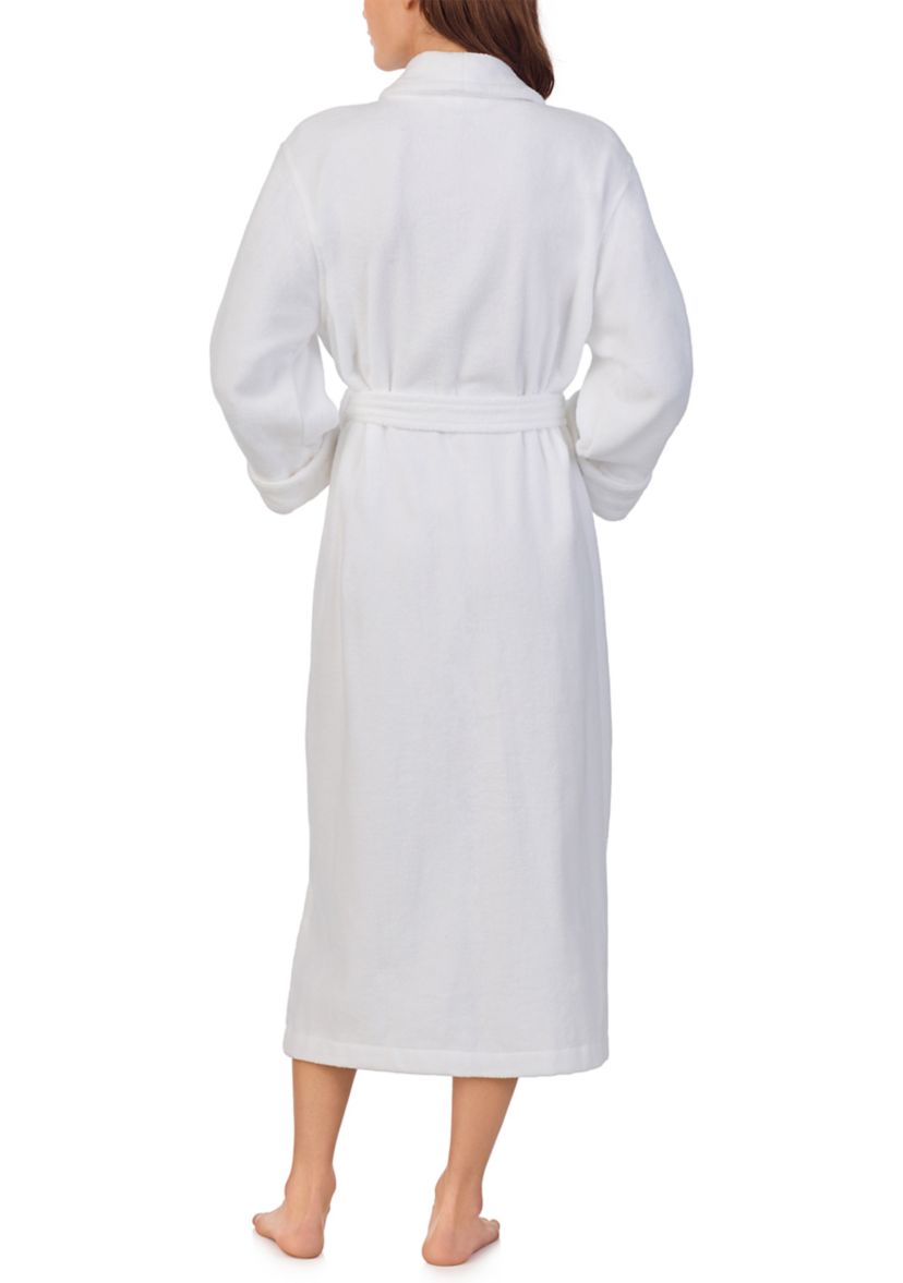 Cotton Terry Ballet Wrap Robe