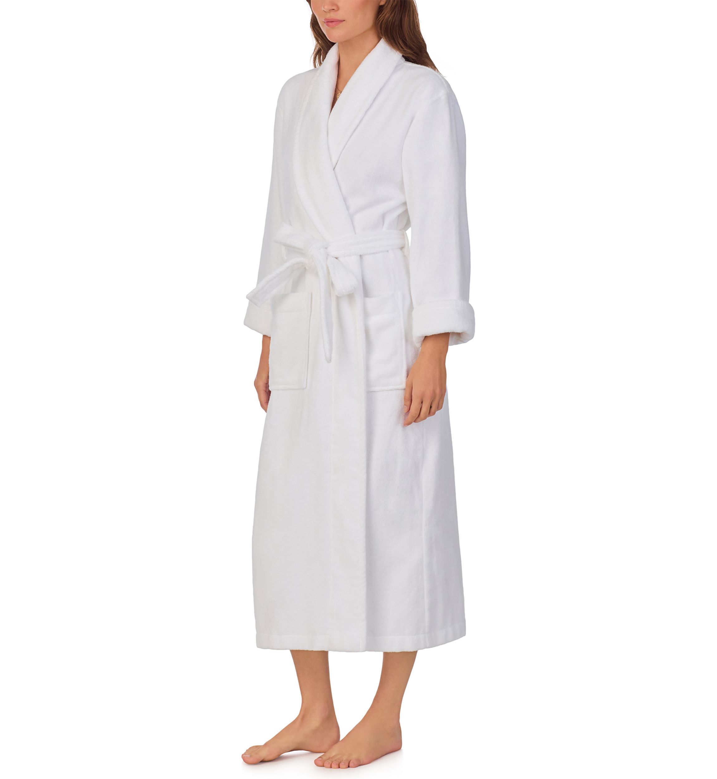 Cotton Terry Ballet Wrap Robe