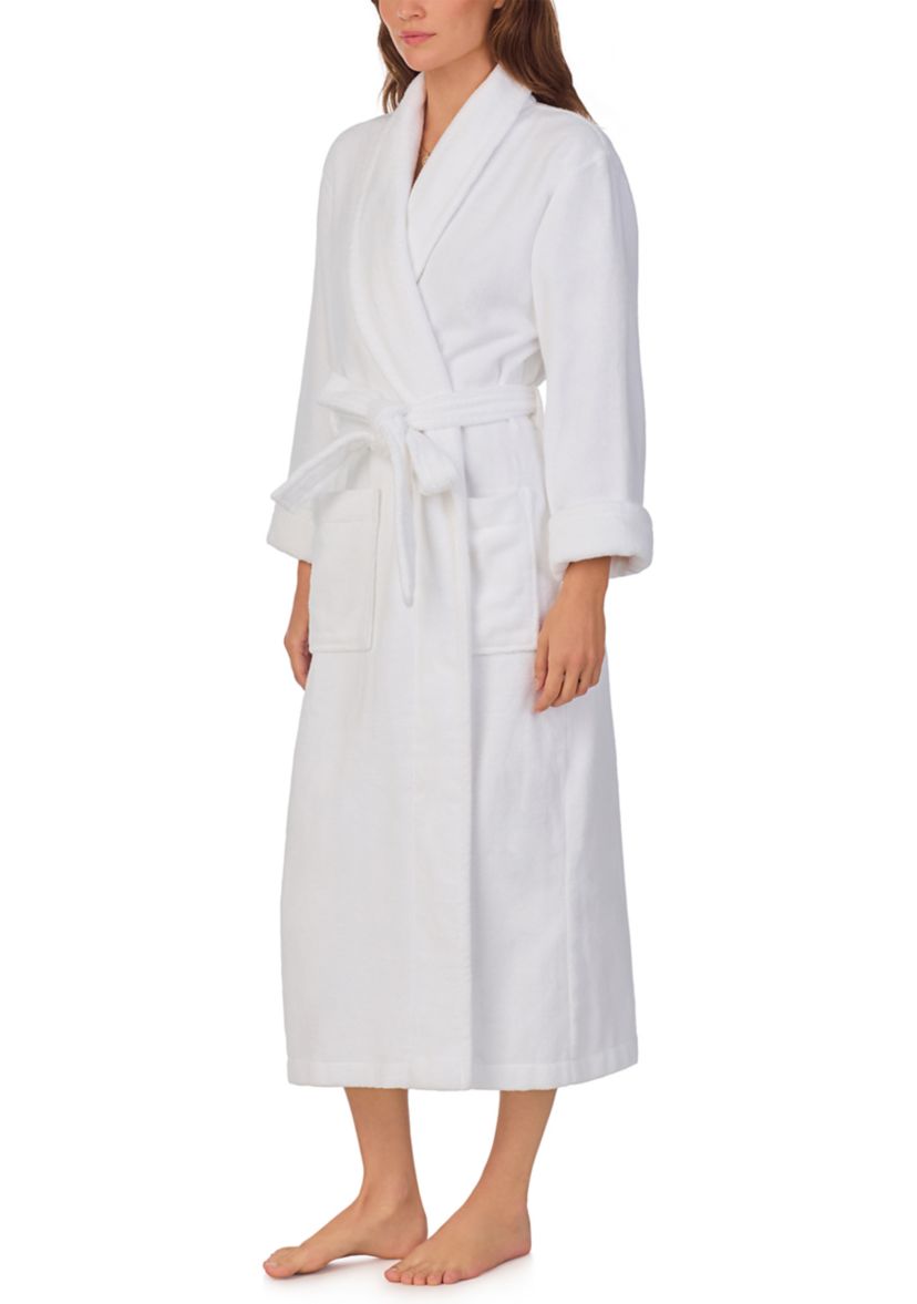 Cotton Terry Ballet Wrap Robe