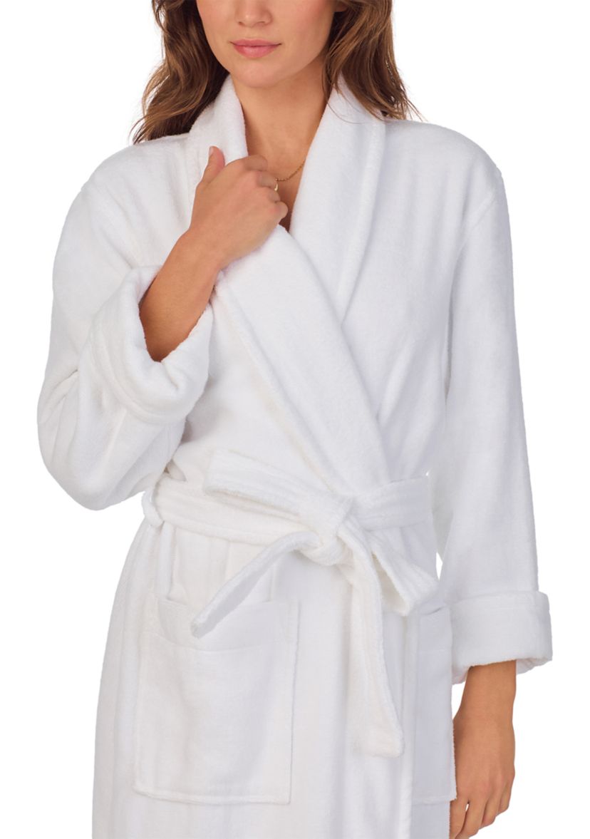 Cotton Terry Ballet Wrap Robe