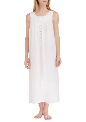 Eileen West Cotton Lawn Sleeveless Ballet Gown