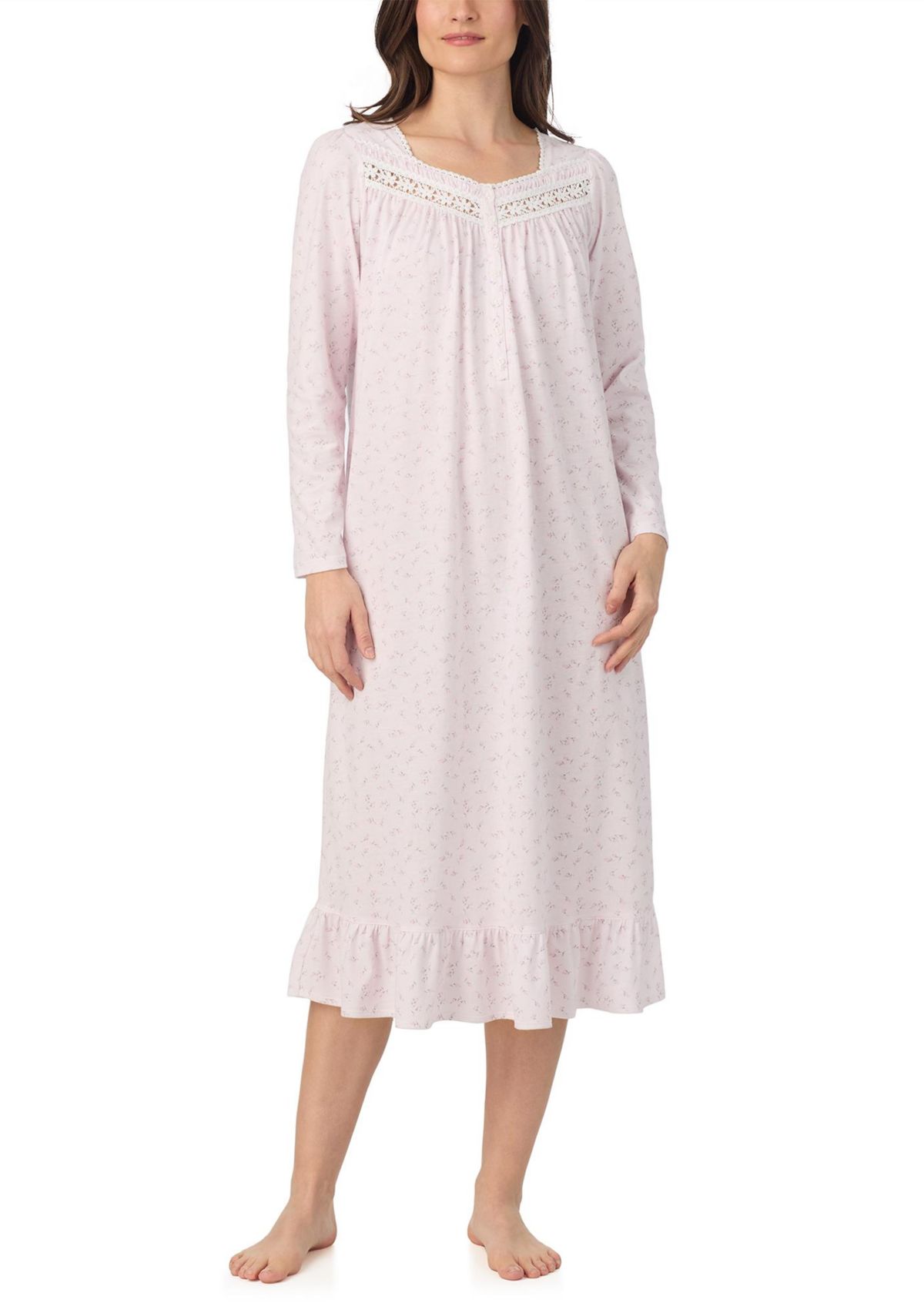 Long Sleeve Long Nightgown